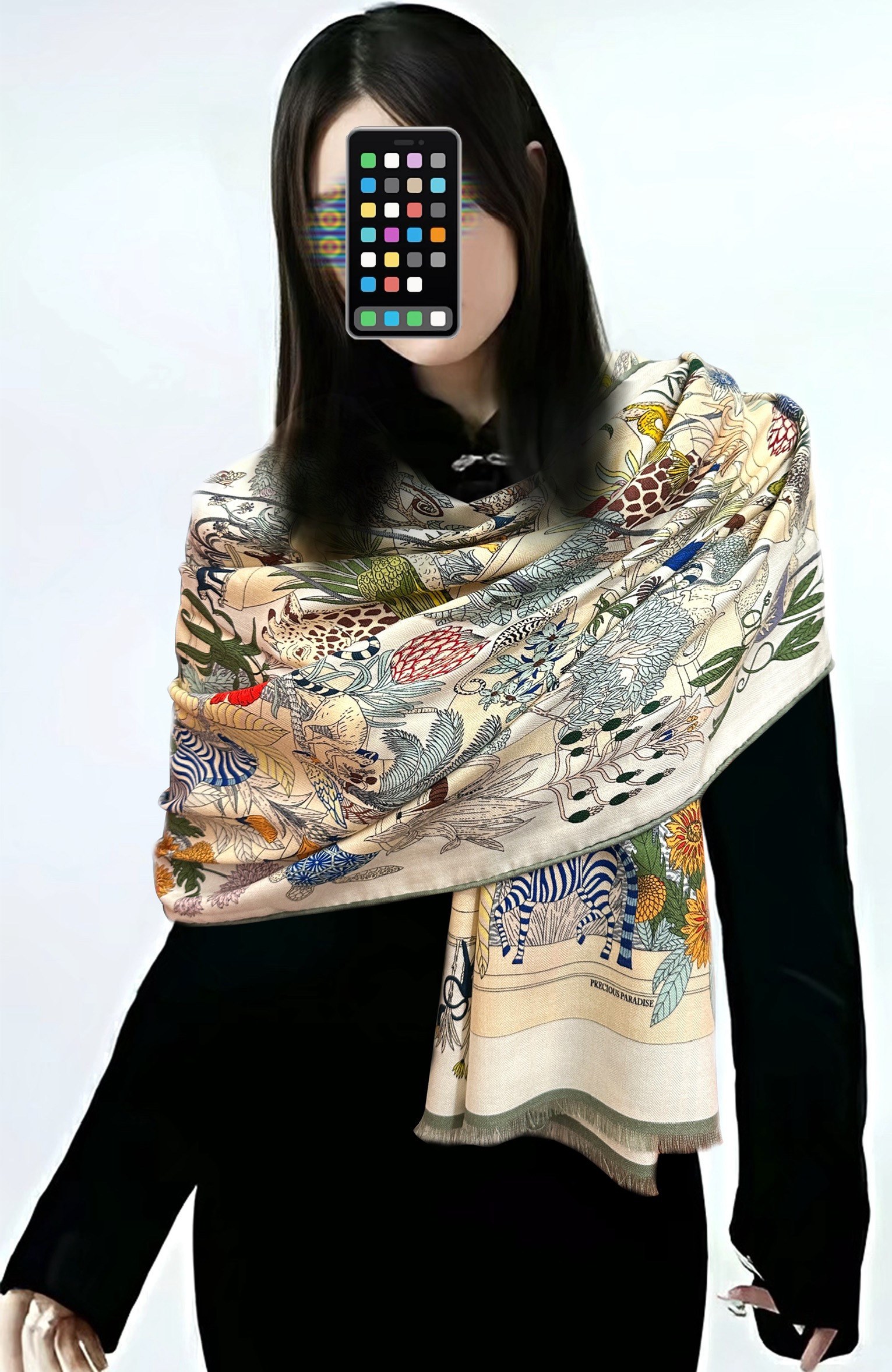 🆕 🔥新款 2026爱马士【双面同色印花】[吃瓜]下手一定要快[嘴唇]四季都可以用[勾引]真心美的让人非常非上身效果简直