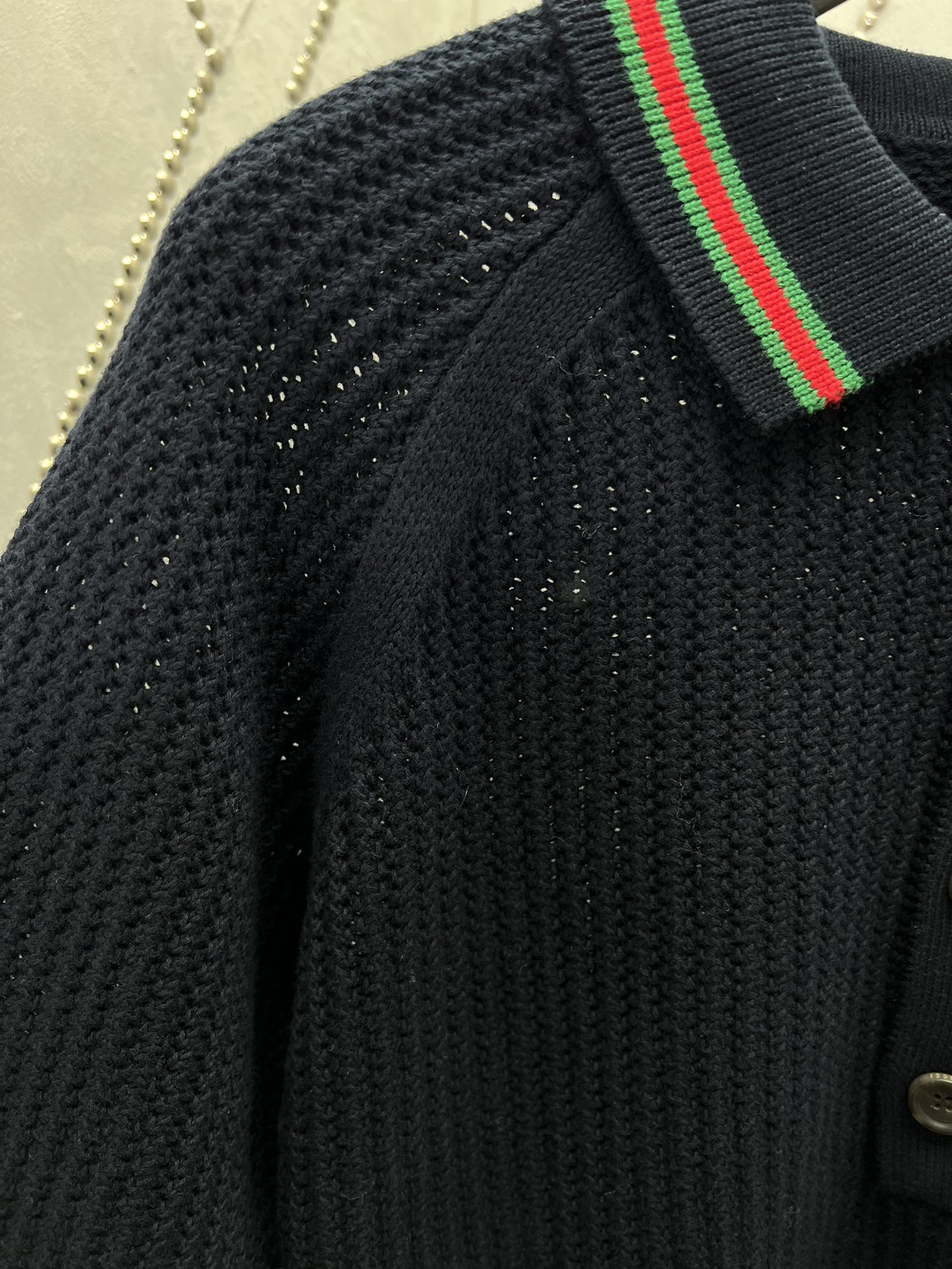 Unisex Black and Red Striped Jacket in Various Sizes Available from CJCR G. - 图片 4