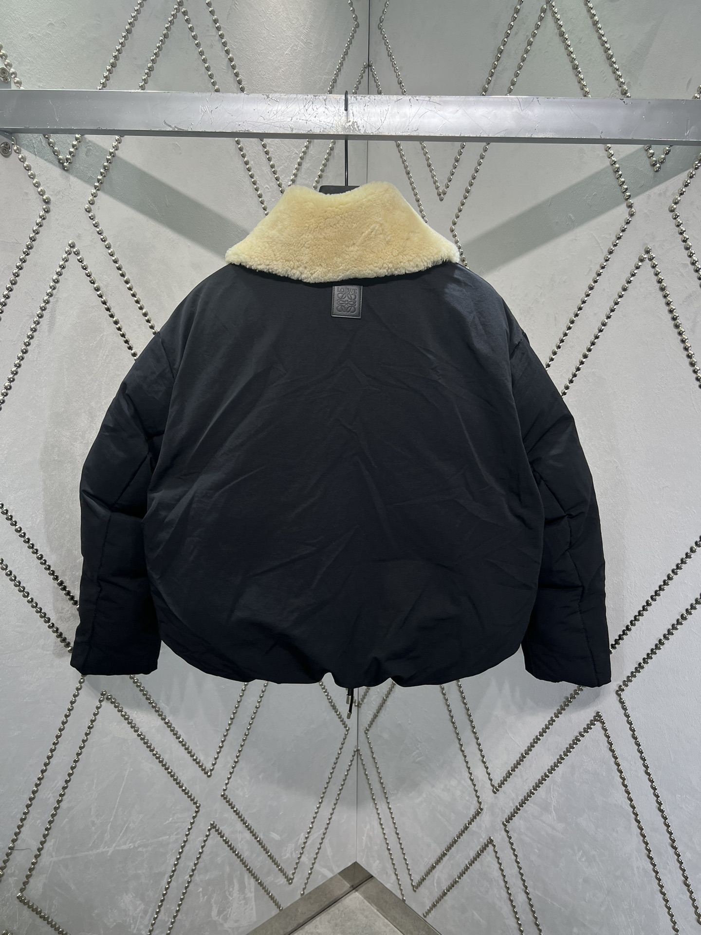 New Light-Weight Tech Cotton Jacket with Leather Details by CJCR 24SS for Women - 图片 2