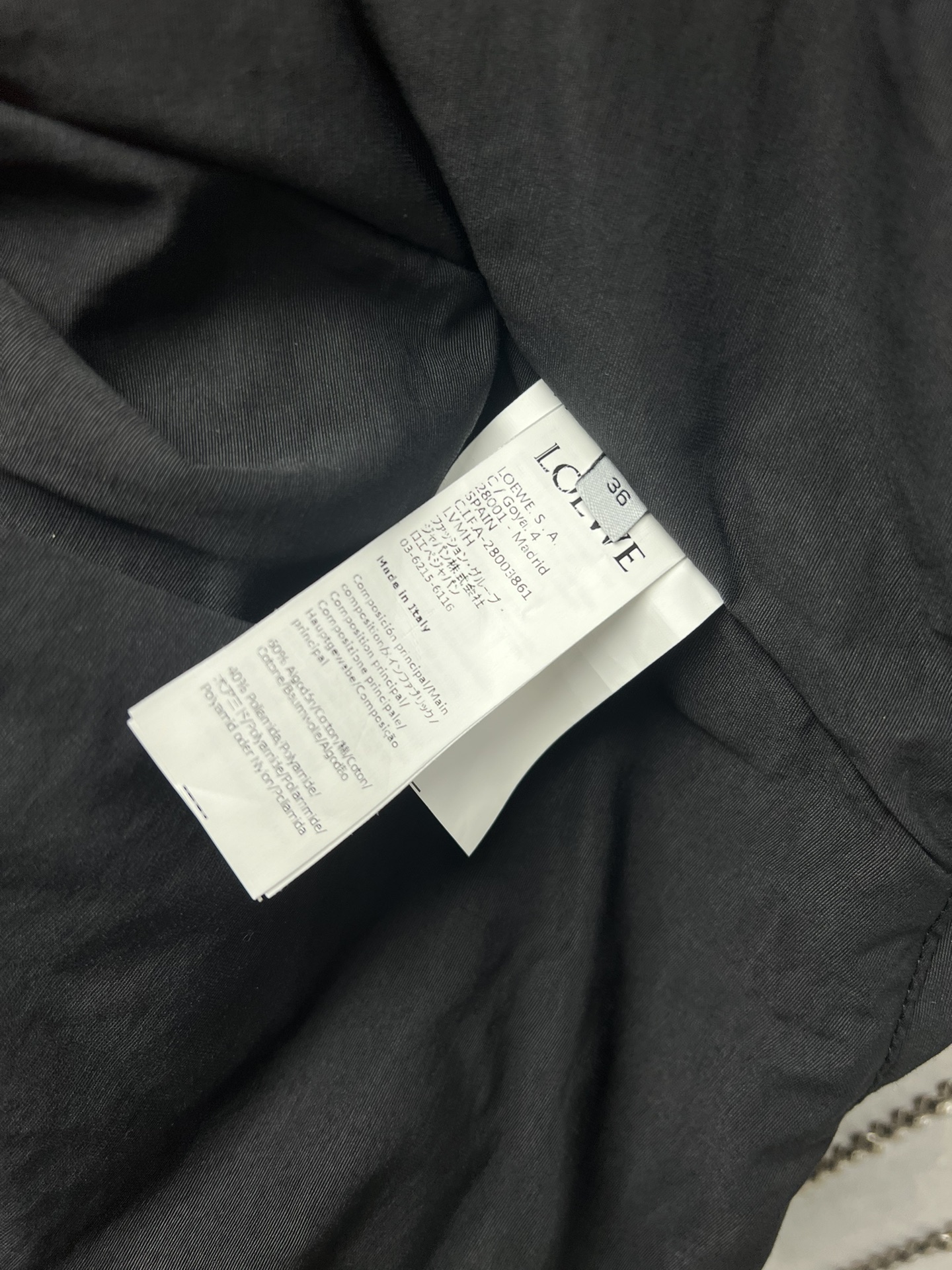 New Light-Weight Tech Cotton Jacket with Leather Details by CJCR 24SS for Women - 图片 7