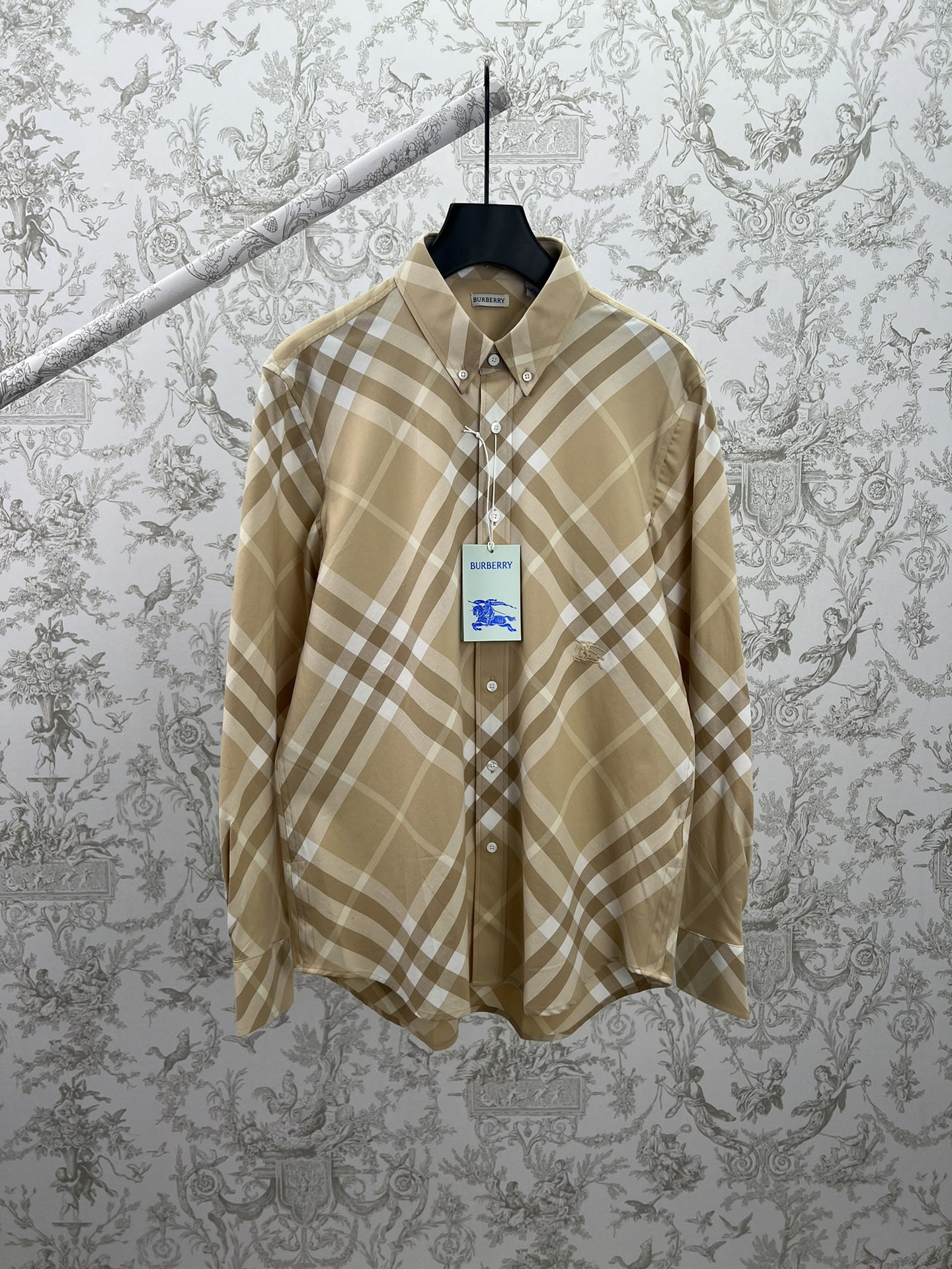 Burberry 25ss nuevo bordado a rayas decorado con el clásico bordado de caballero número de código de versión alta: S.M.…