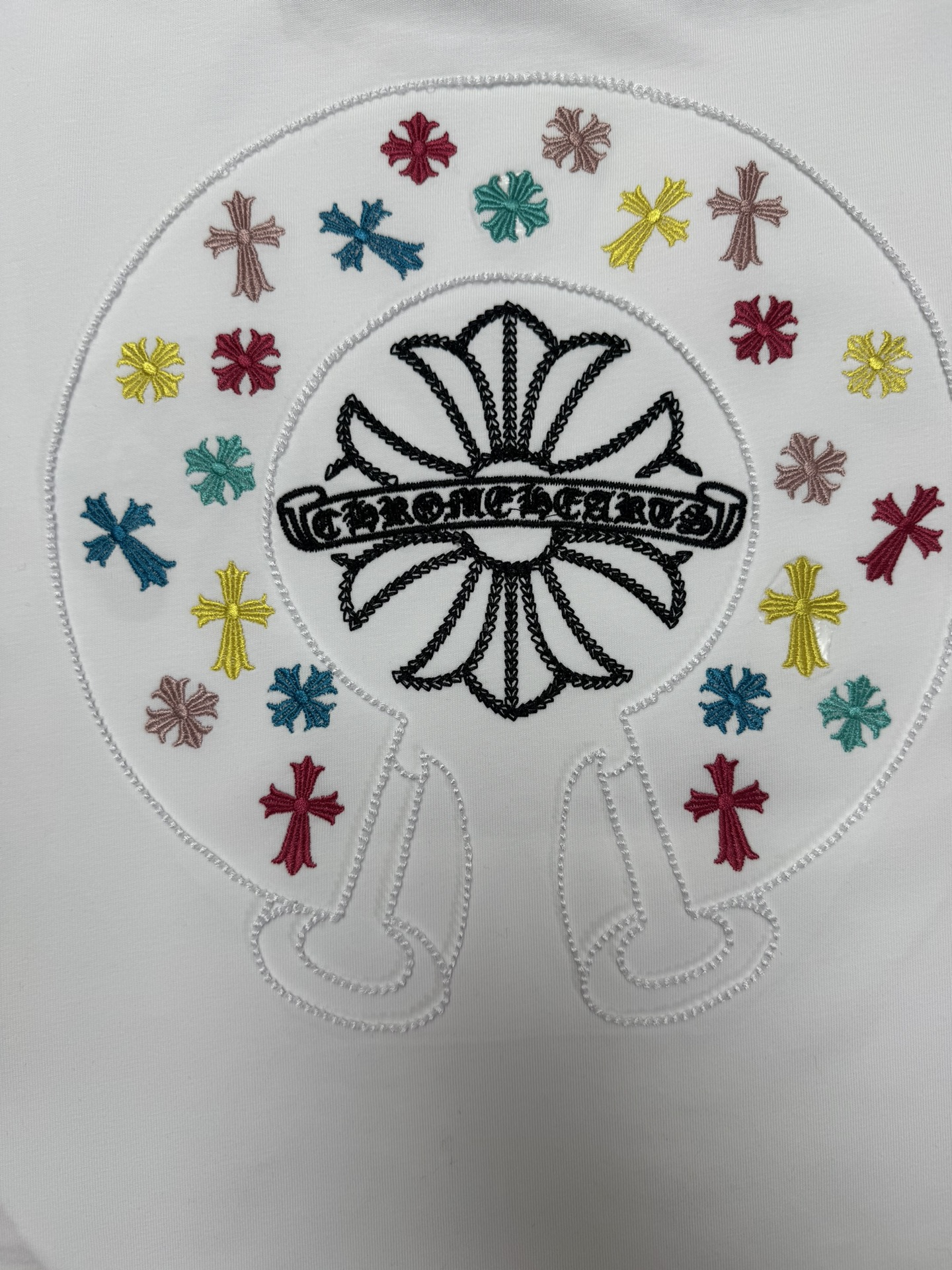 Chrome Hearts 克罗心 短袖图案印花 常规 T恤