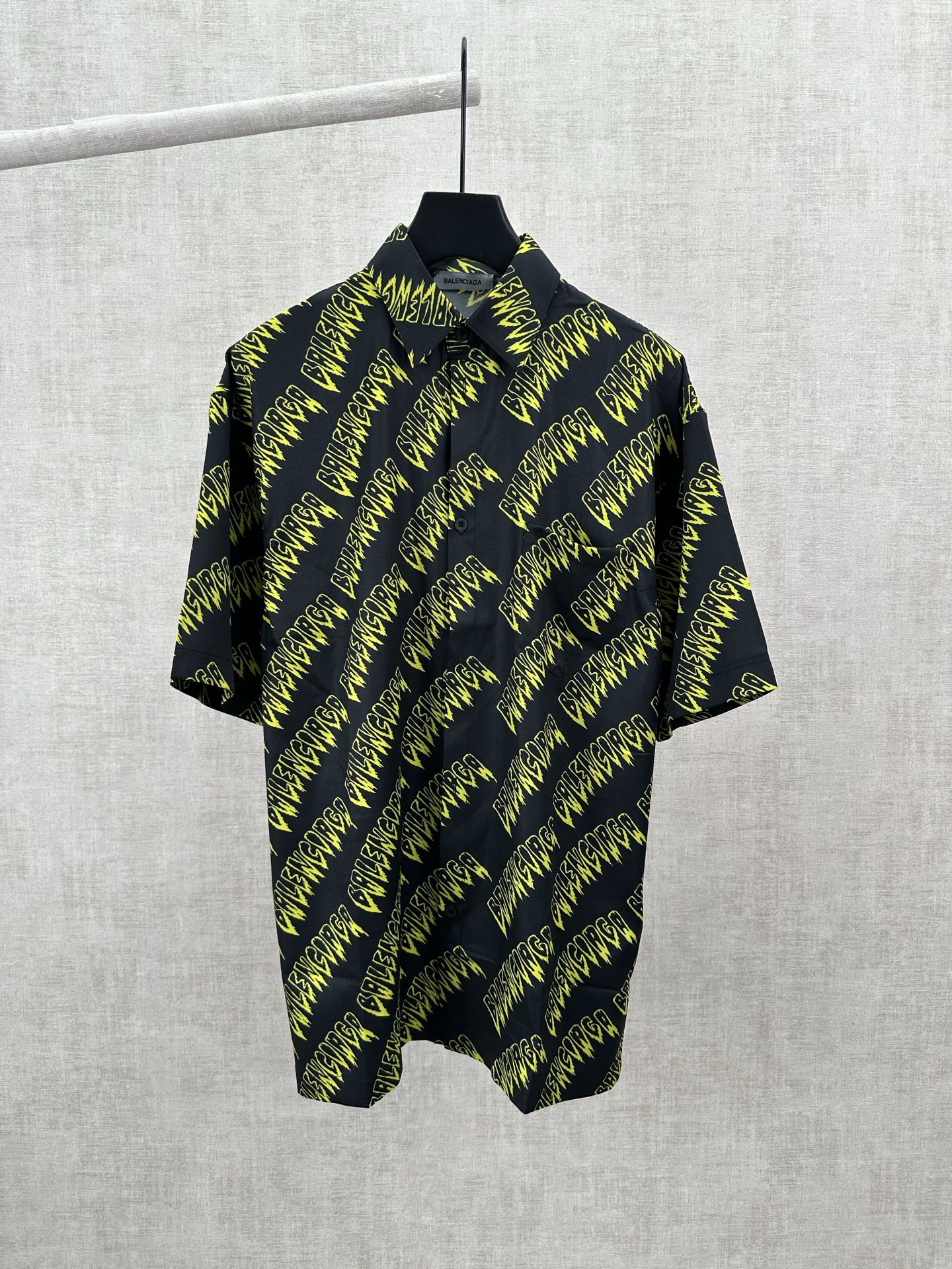 P175 París 26ss nueva camisa de manga corta con cuello solapa y corte recto, corte holgado, para hombre, versión alta, …