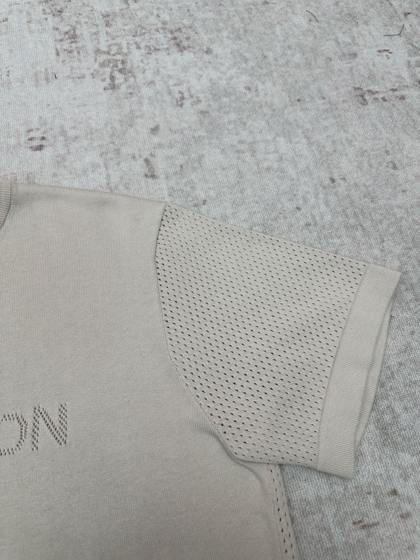 Louis Vuitton 驴家 网眼镂空短袖针织衫