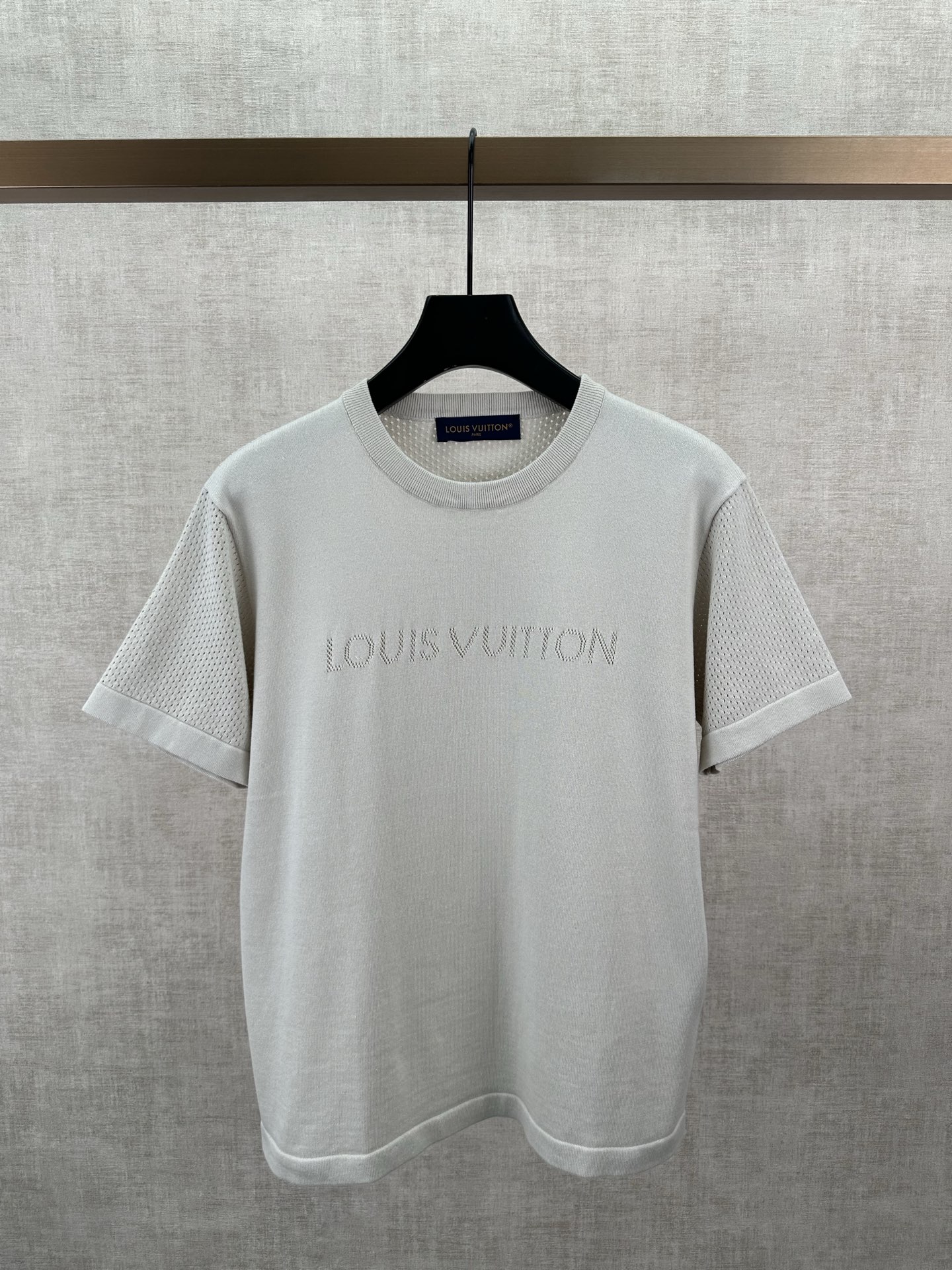 Louis Vuitton 驴家 网眼镂空短袖针织衫
