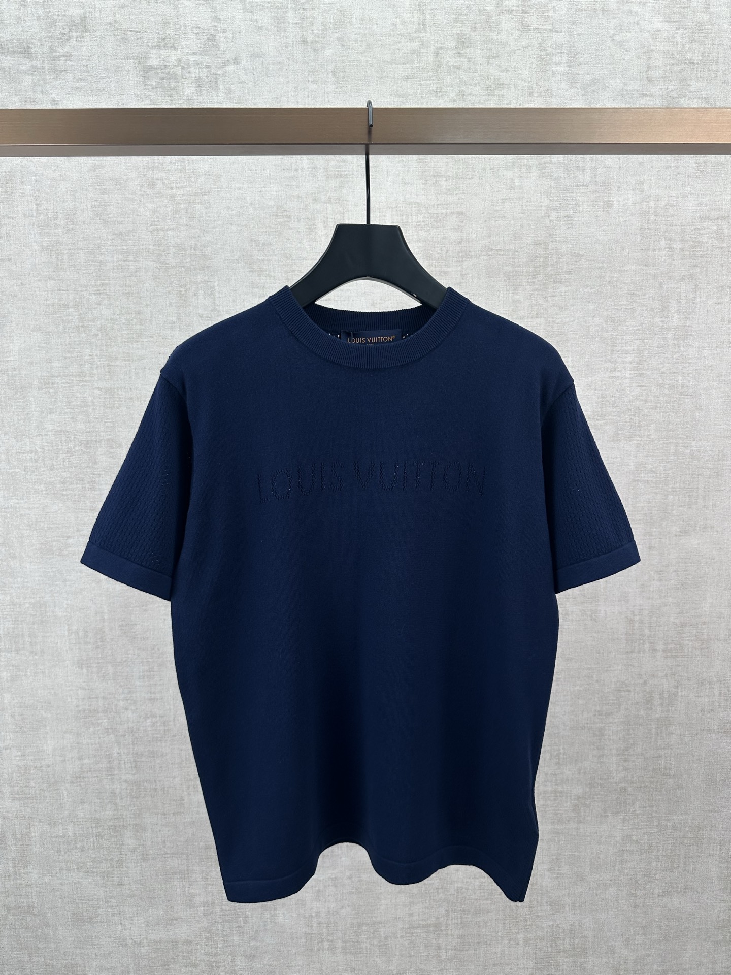 Louis Vuitton 驴家 26ss新款早秋系列 棉羊绒混纺短袖圆领衫 T恤 高版本