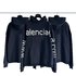 Balenciaga Buy Clothing Hoodies Black Embroidery Cotton Hooded Top