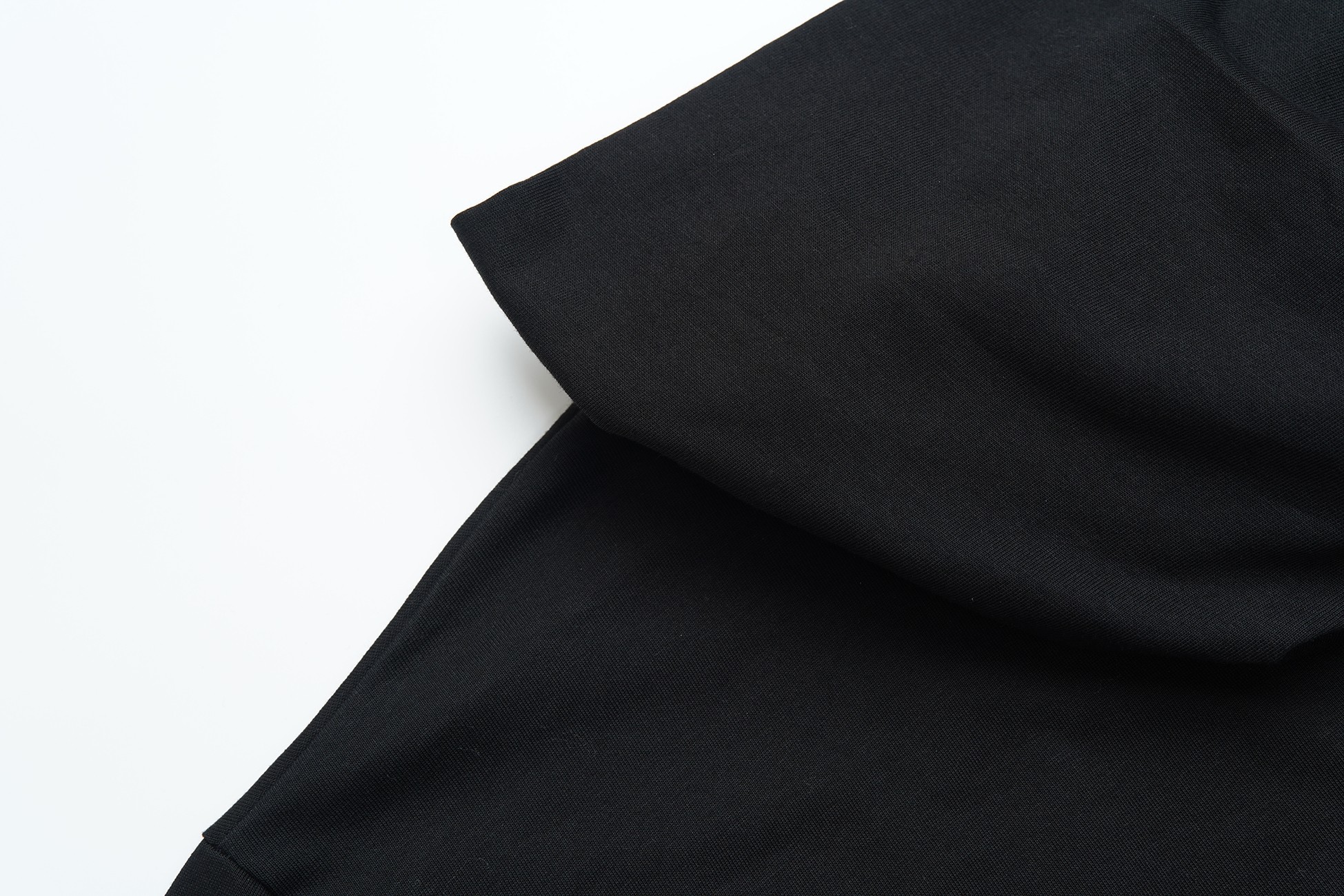 Balenciaga/巴黎世家滑雪系列3M刺绣联名长袖卫衣 黑色