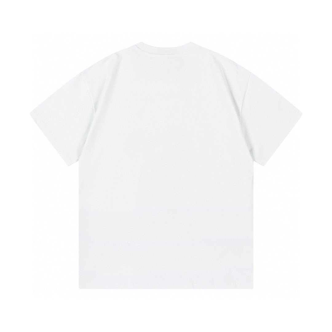 WE11DONE Pink Letter Print Short Sleeve T-Shirt - Comfortable Cotton Fabric 6 o 1ip6acqftc7j14g1son83e18bg3
