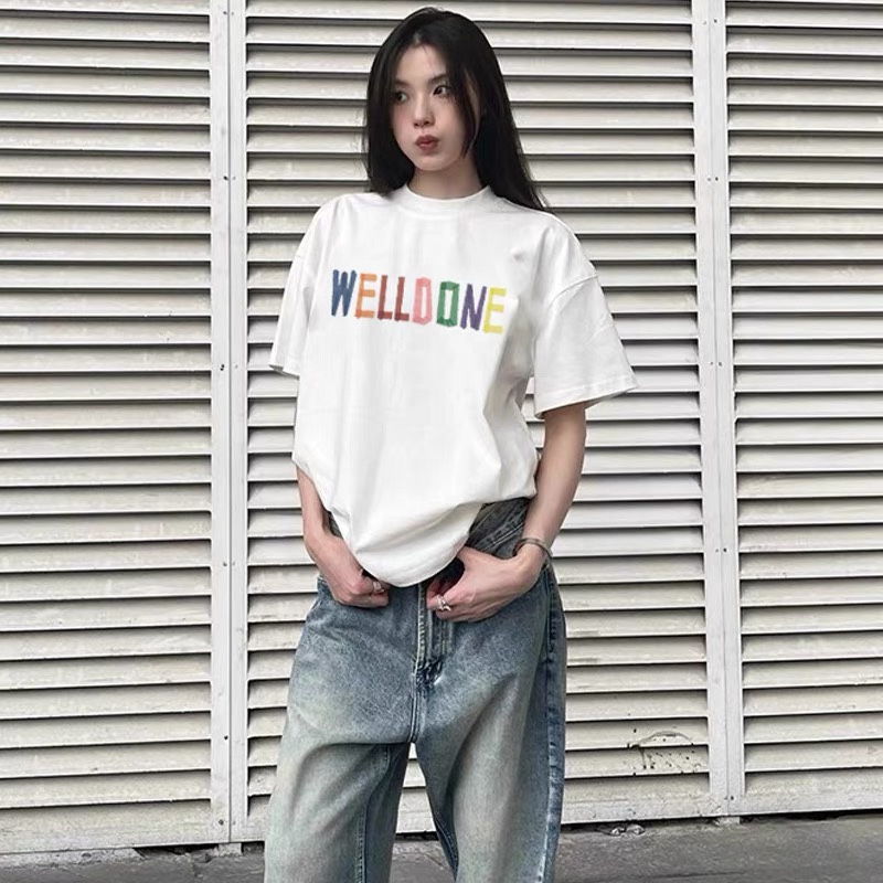 WE11DONE 25SS Colorful Letter Print Short Sleeve T-Shirt 4 o 1ip8ssc1u1k701tfv10bi17d83v62