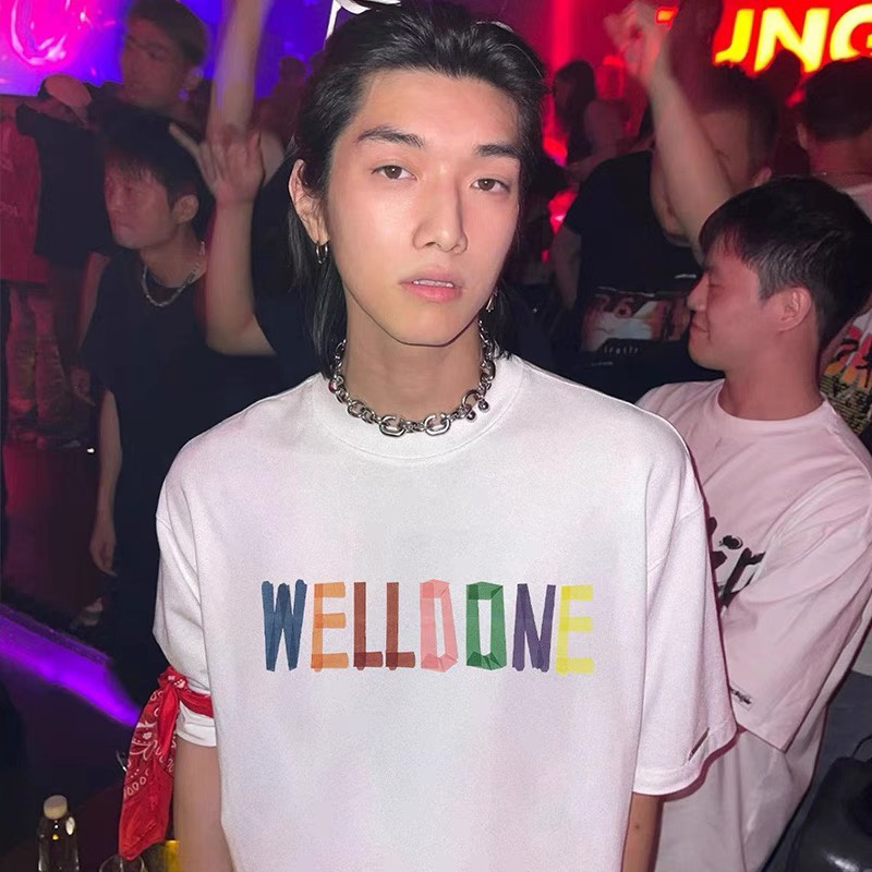 WE11DONE 25SS Colorful Letter Print Short Sleeve T-Shirt 5 o 1ip8ssgnan078olm21q7t153a3