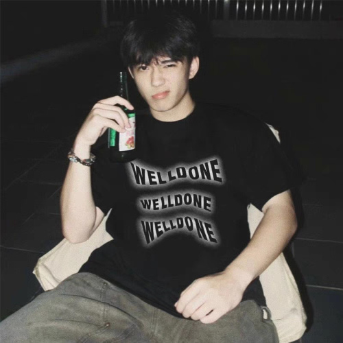 WE11DONE Logo Print Short Sleeve T-Shirt - Comfortable 260g Cotton