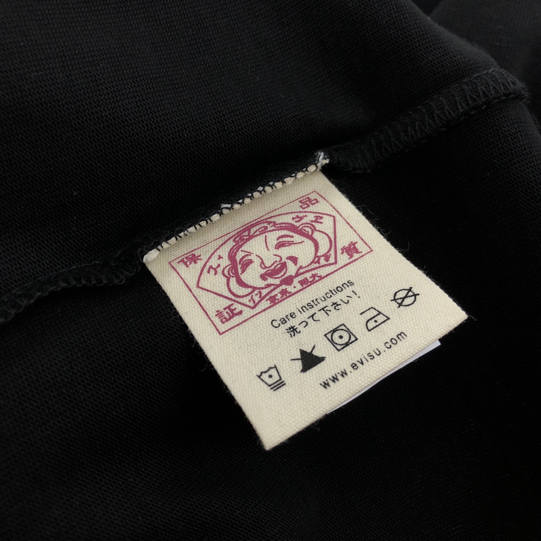 Evisu Camiseta Estampada Ola Marina para Hombre, Cómoda y Transpirable 7 o 1itui0cosuoq12lao2nuf81ku35