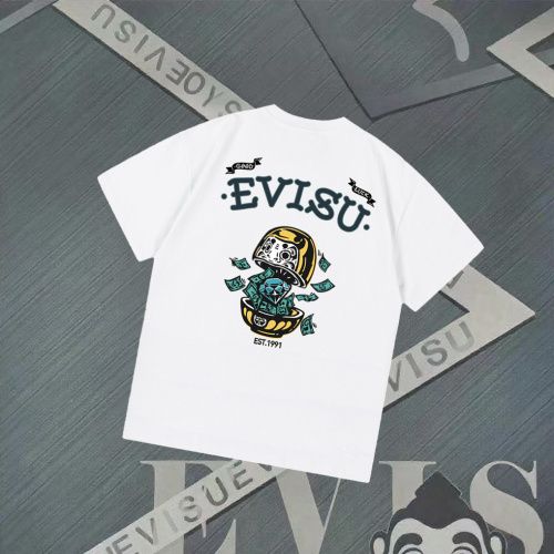 EVISU Camiseta Estampada de Algodón para Hombre y Mujer - Diseño Casual 16 EVISU Camiseta Estampada de Algodón para Hombre y Mujer – Diseño Casual