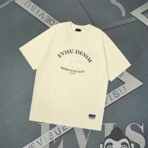 EVISU Denim Premium Quality Osaka Graphic Print Crew Neck T-Shirt 1 EVISU Denim Premium Quality Osaka Graphic Print Crew Neck T-Shirt