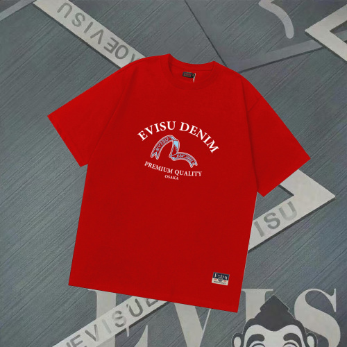 EVISU Camiseta de Algodón con Estampado del Logo, Diseño Casual y Moderno 14 EVISU Camiseta de Algodón con Estampado del Logo, Diseño Casual y Moderno