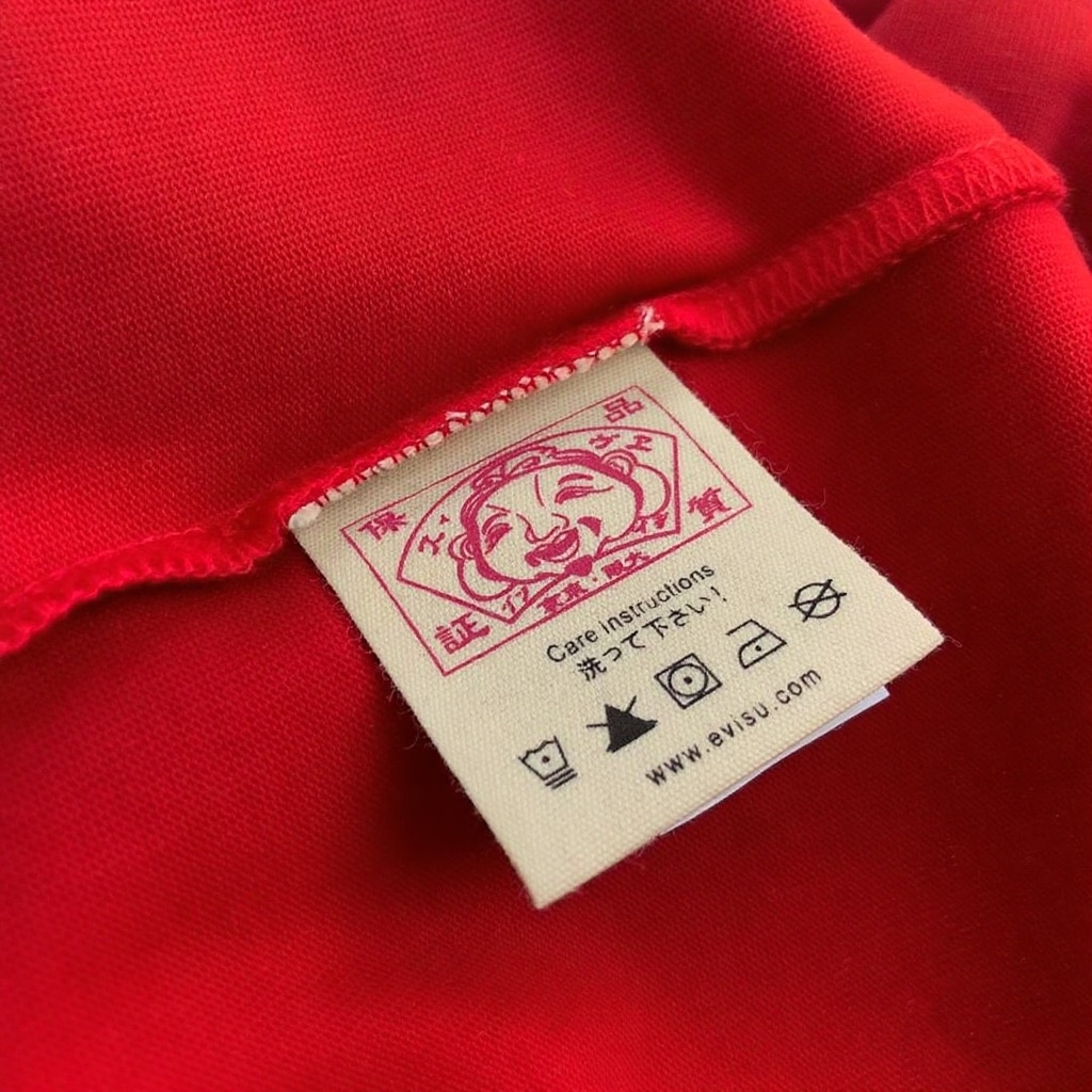 EVISU Camiseta de Algodón con Estampado del Logo, Diseño Casual y Moderno 6 o 1ituilbv51d2j1skv3g01r5alof4