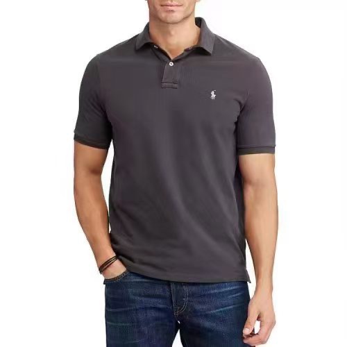 面料,350 高克重,网眼吸湿透气:拉夫劳伦男士经典修身短袖pol>500_500