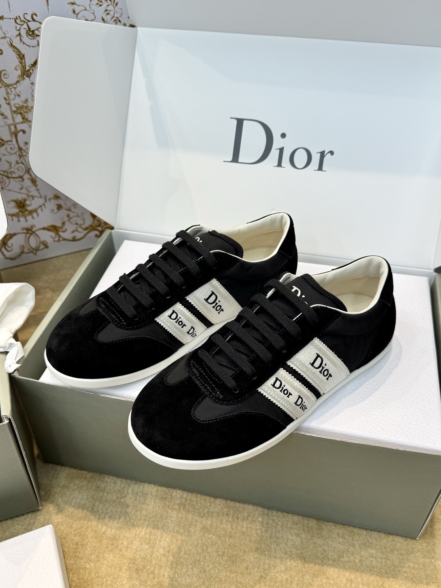 Кроссовки женские Dior винтажного стиля