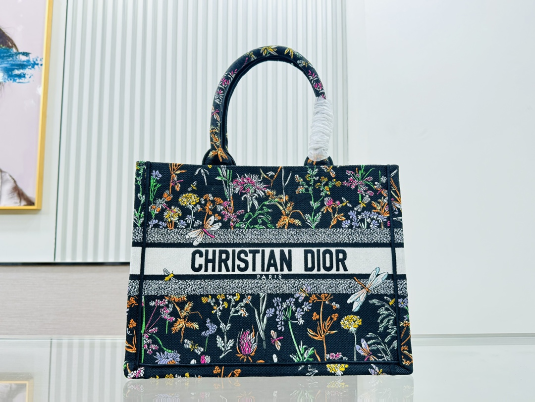 ديور Dior Book Tote حقيبة حقيبة توتا النسخة الأولى
 Vintage