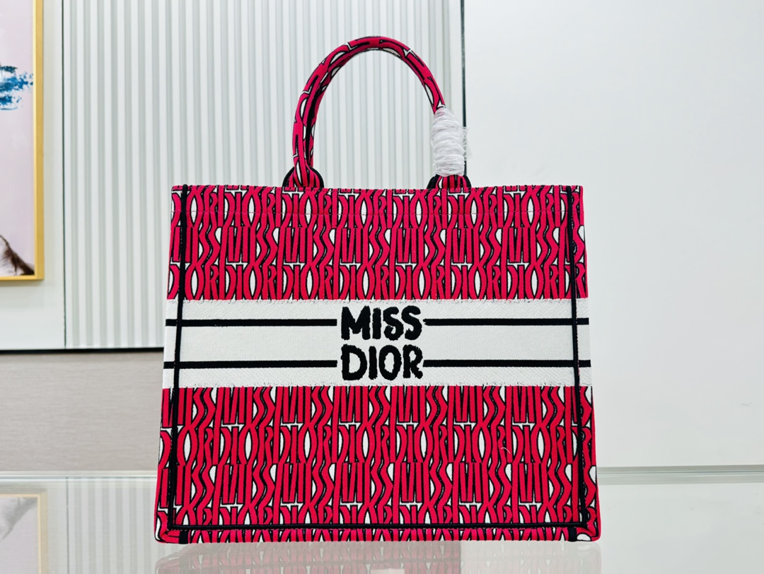 ديور Dior Book Tote حقيبة حقيبة توتا أفضل جودة نسخة طبق الأصل
 Vintage