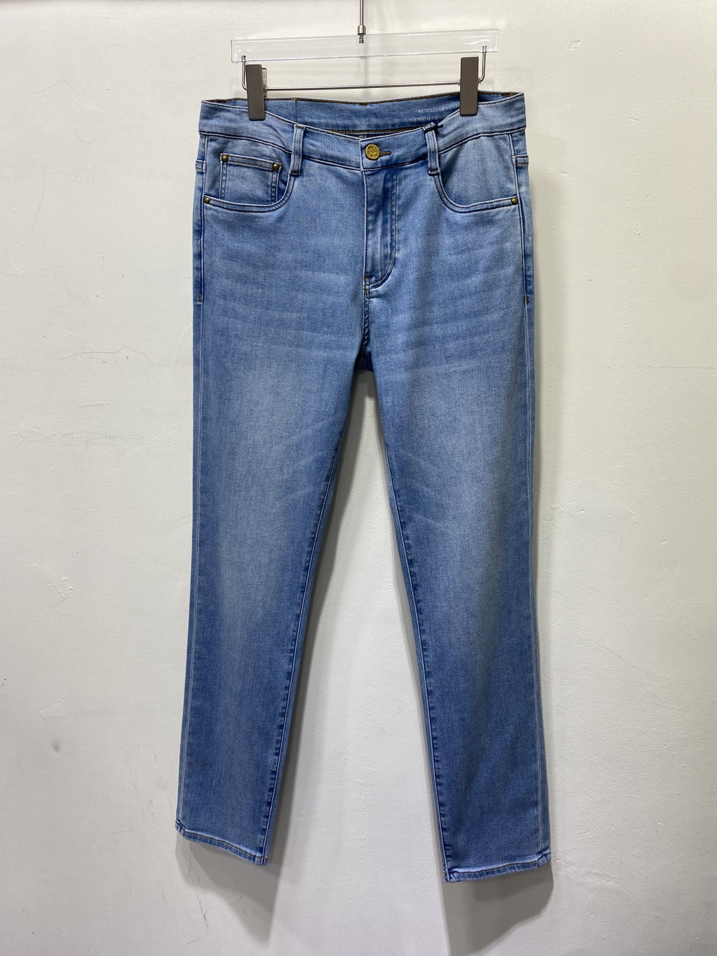 Louis Vuitton Clothing Jeans Men Calfskin Cowhide Spring/Summer Collection