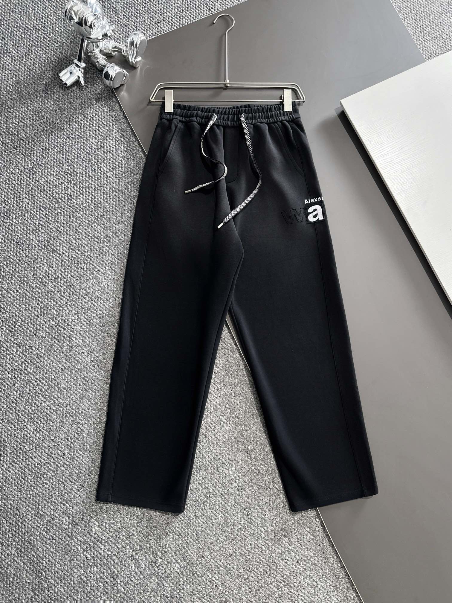 Alexander Wang Clothing Pants & Trousers Black Embroidery Fall/Winter Collection Vintage Casual