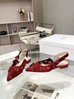 Dior Replica
 Shoes High Heel Pumps Sandals Embroidery Genuine Leather Sheepskin Spring/Summer Collection Oblique