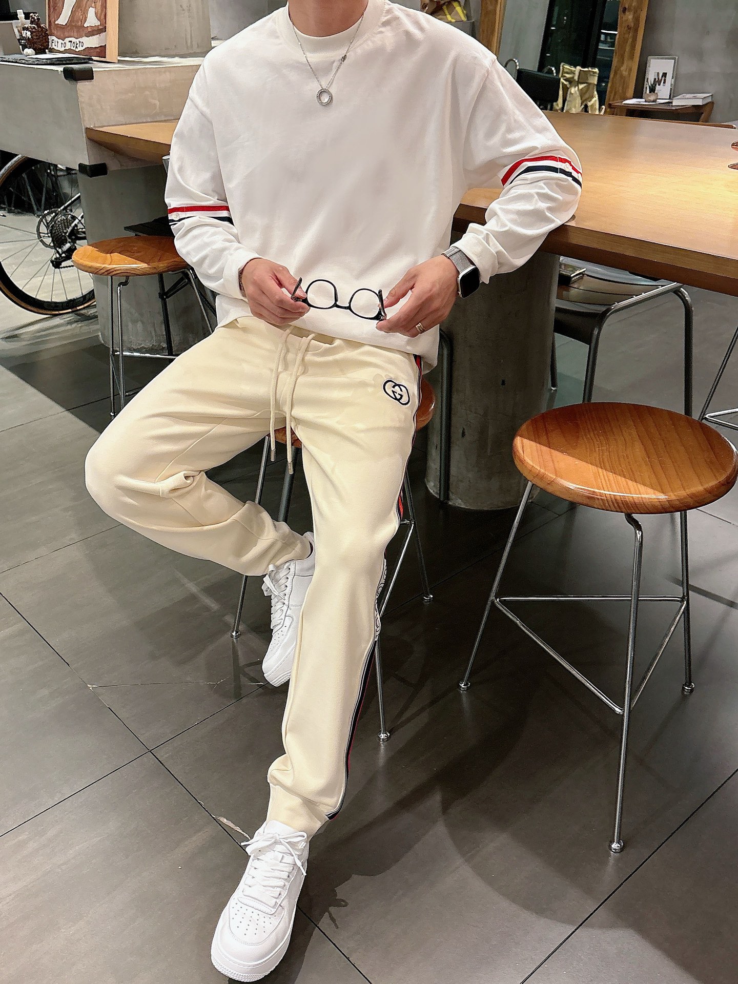 NO:516152,Gucci ｜Autumn cotton pants｜ -3,,gucci,alexander wang19860909古驰 ｜秋款棉裤｜ -3,,gucci,alexander wang,Men's clothing