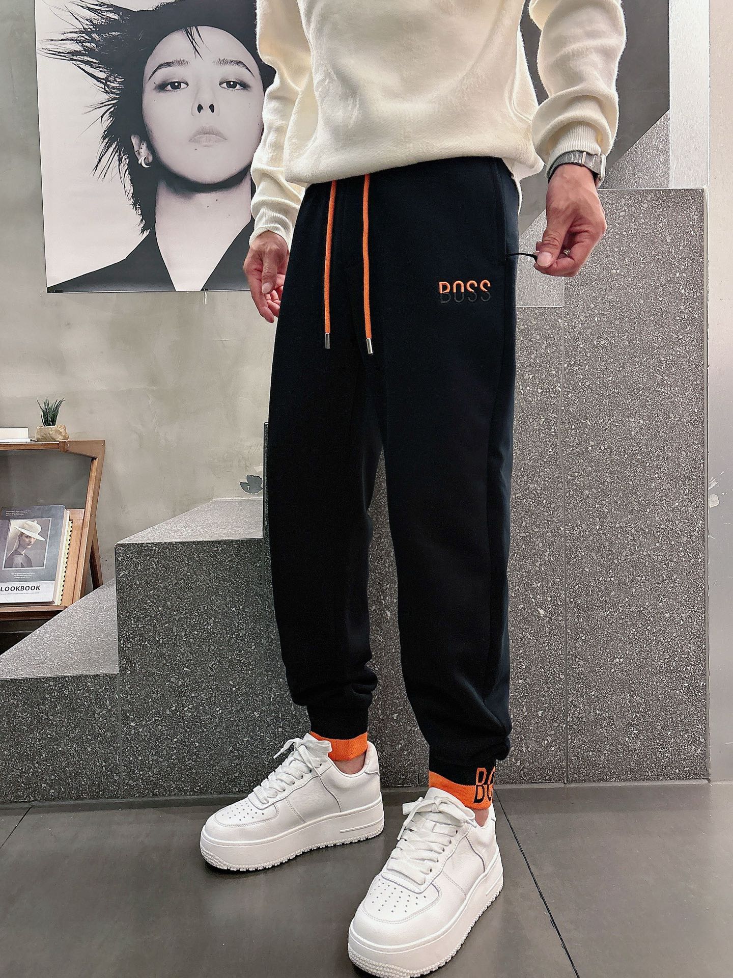 NO:516131,Boss | Autumn cotton pants | -4,,alexander wang19860909Boss ｜秋款棉裤｜ -4,,alexander wang,Men's clothing