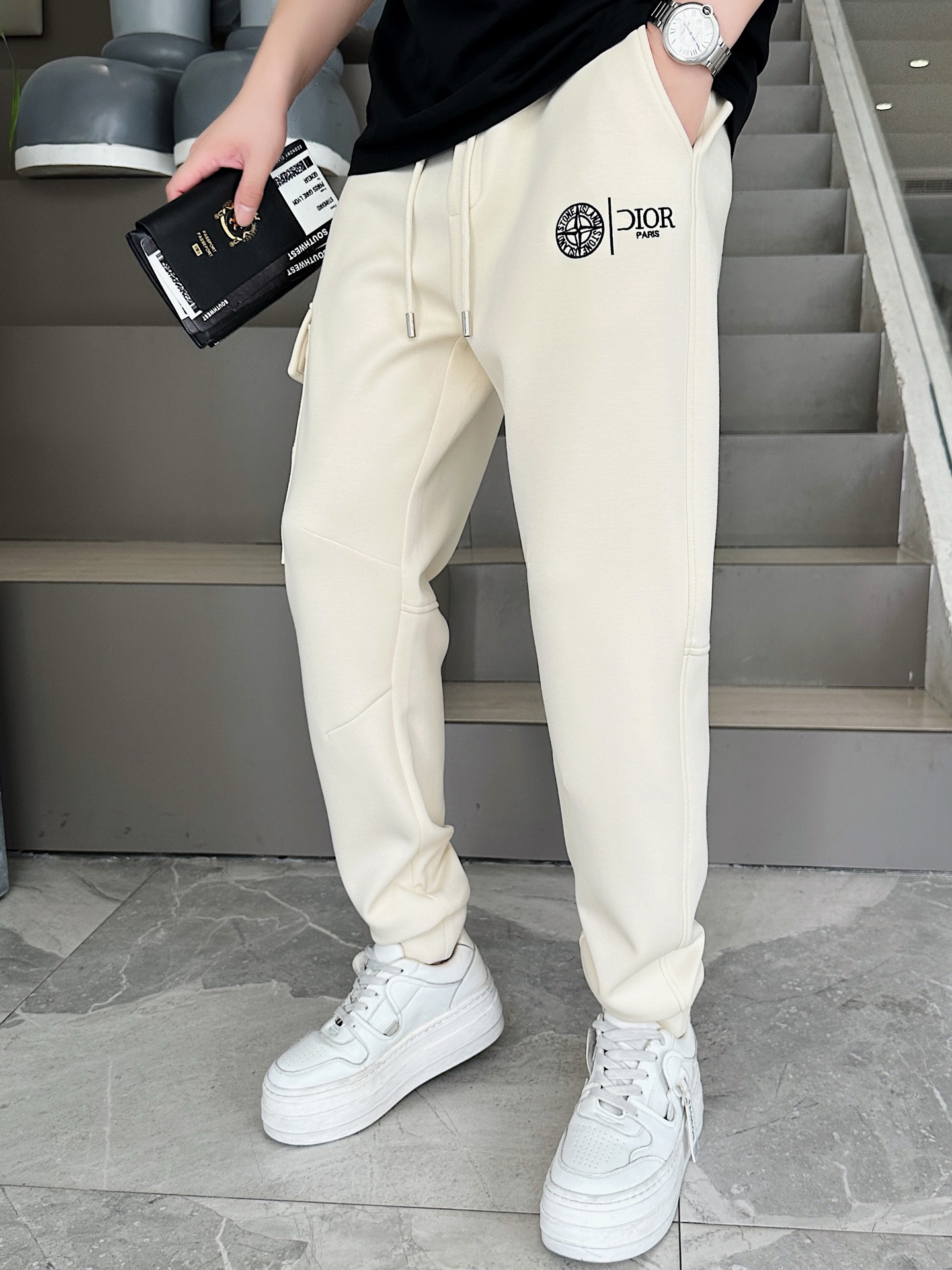 NO:516143,CD | Autumn cotton pants | -4,,alexander wang19860909CD ｜秋款棉裤｜ -4,,alexander wang,Men's clothing