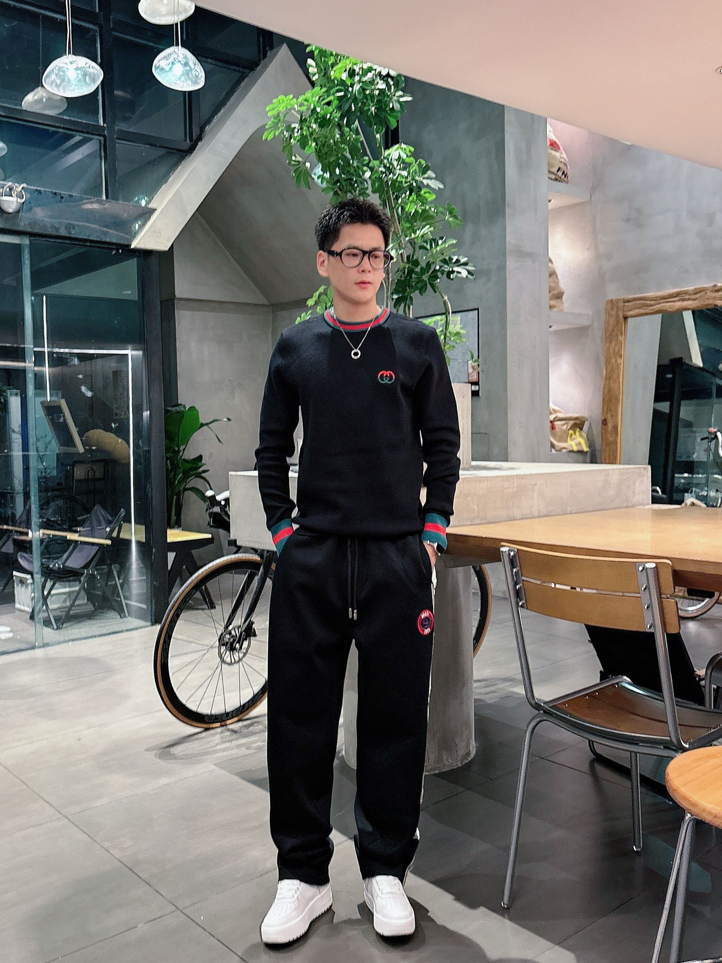 NO:516180,Gucci ｜Autumn cotton pants｜ -4,,gucci,alexander wang19860909古驰 ｜秋款棉裤｜ -4,,gucci,alexander wang,Men's clothing