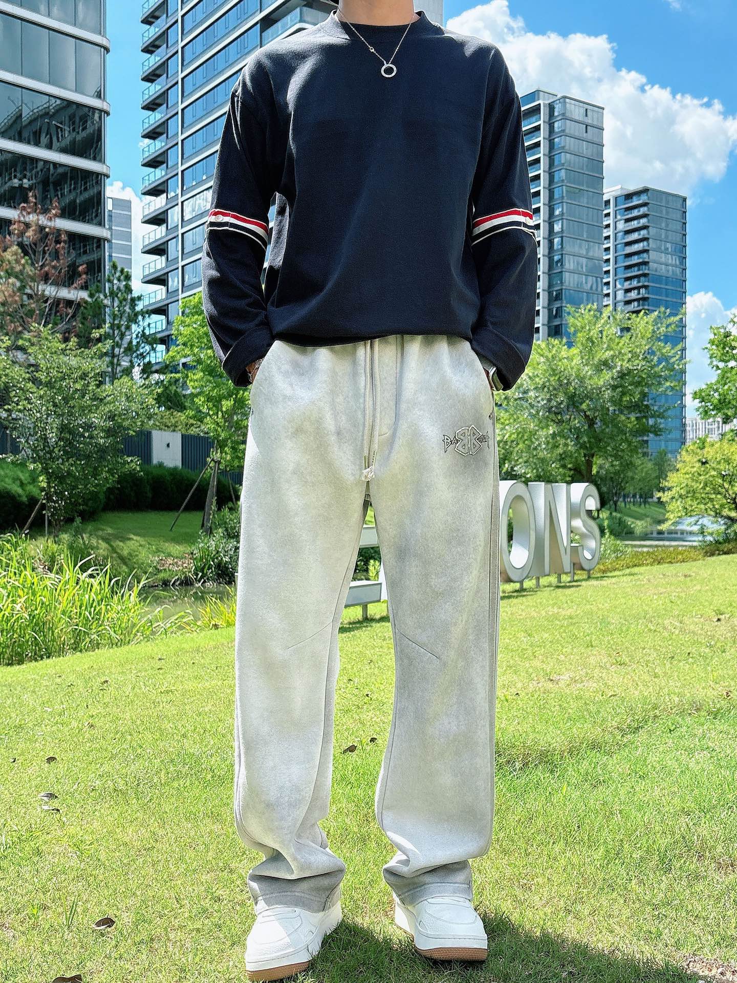 NO:516165,Bajia | Autumn cotton pants | -4,,burberry,alexander wang19860909巴家 ｜秋款棉裤｜ -4,,burberry,alexander wang,Men's clothing