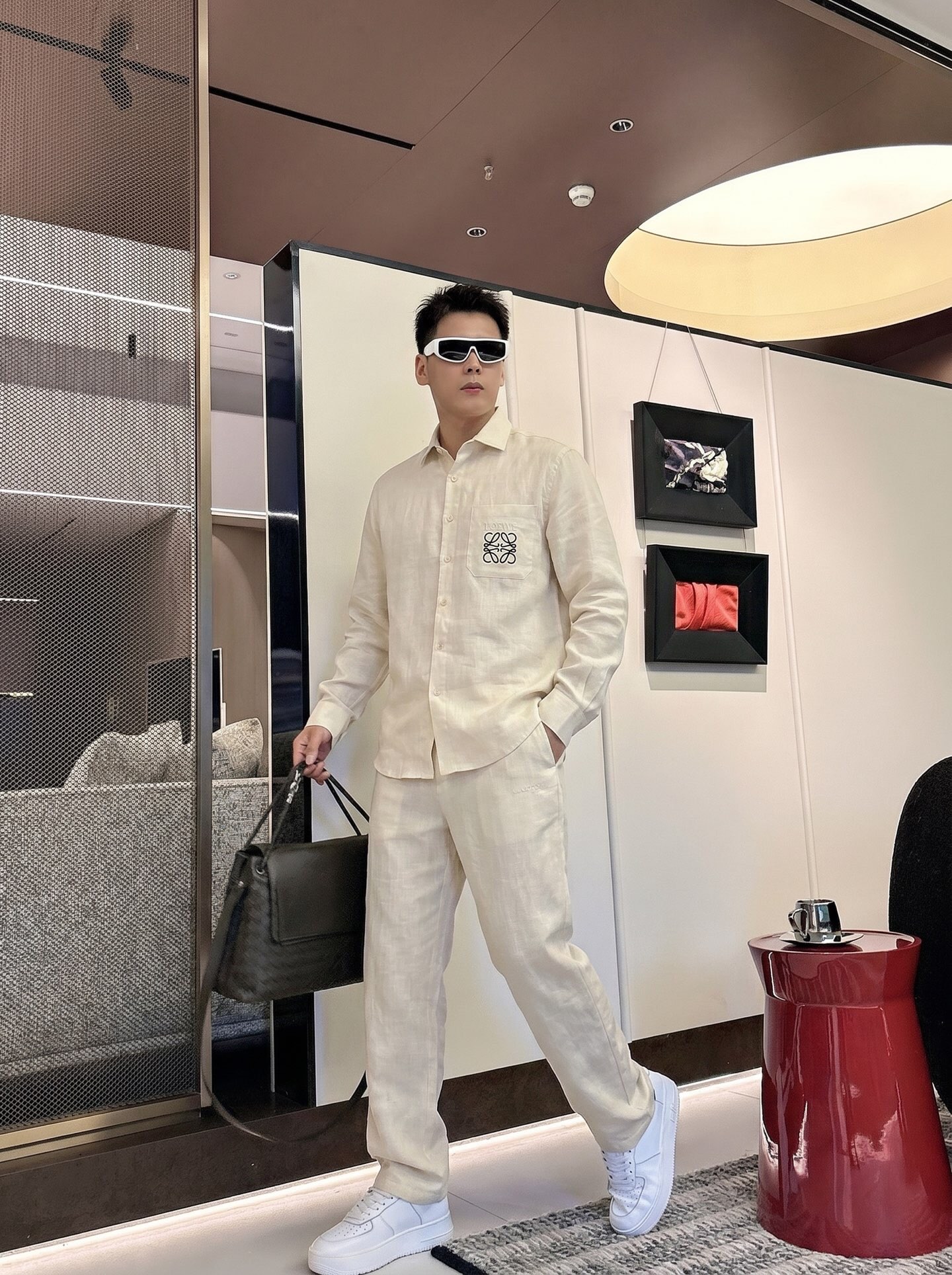 NO:954153,New season Loewe linen suit(_)ヾ Summer new model m-3xl,,loewe,19860909New season 罗意威麻料套装(_)ヾ 夏季新款 m-3xl,,loewe,,Men's clothing