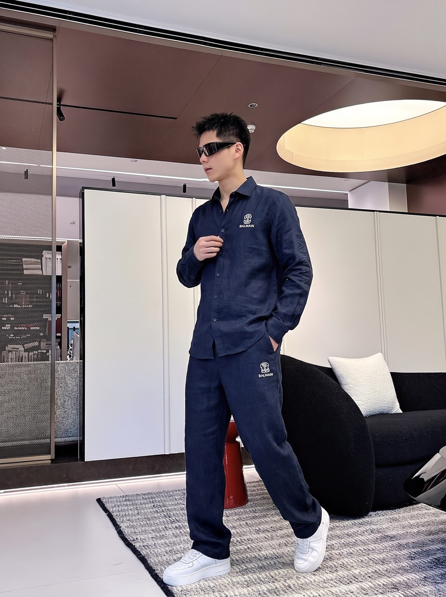 NO:954165,New season Bc linen suit(_)ヾ spring and summer new style S-xl,,19860909New season Bc麻料套装(_)ヾ 春夏新款 S-xl,,,Men's clothing