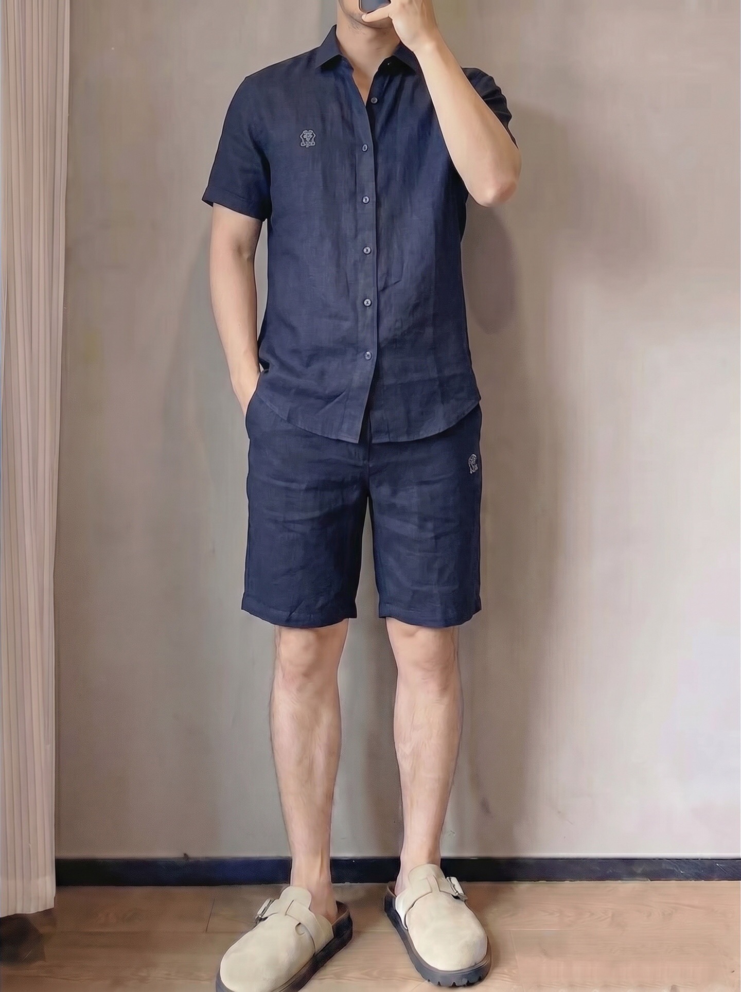 NO:958718,New season Bc linen suit (_)ヾ Summer new style M-3xl,,19860909New season Bc亚麻套装(_)ヾ 夏季新款 M-3xl,,,Men's clothing