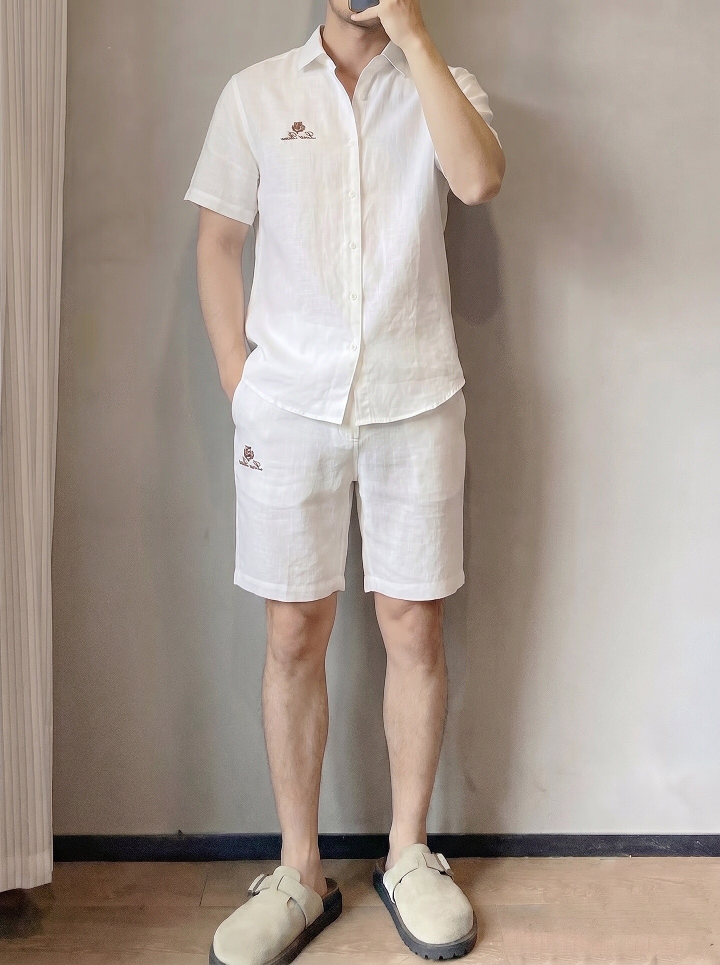 NO:958731,New season L linen suit(_)ヾ Summer new style M-3xl,,loro piana,19860909New season L亚麻套装(_)ヾ 夏季新款 M-3xl,,loro piana,,Men's clothing
