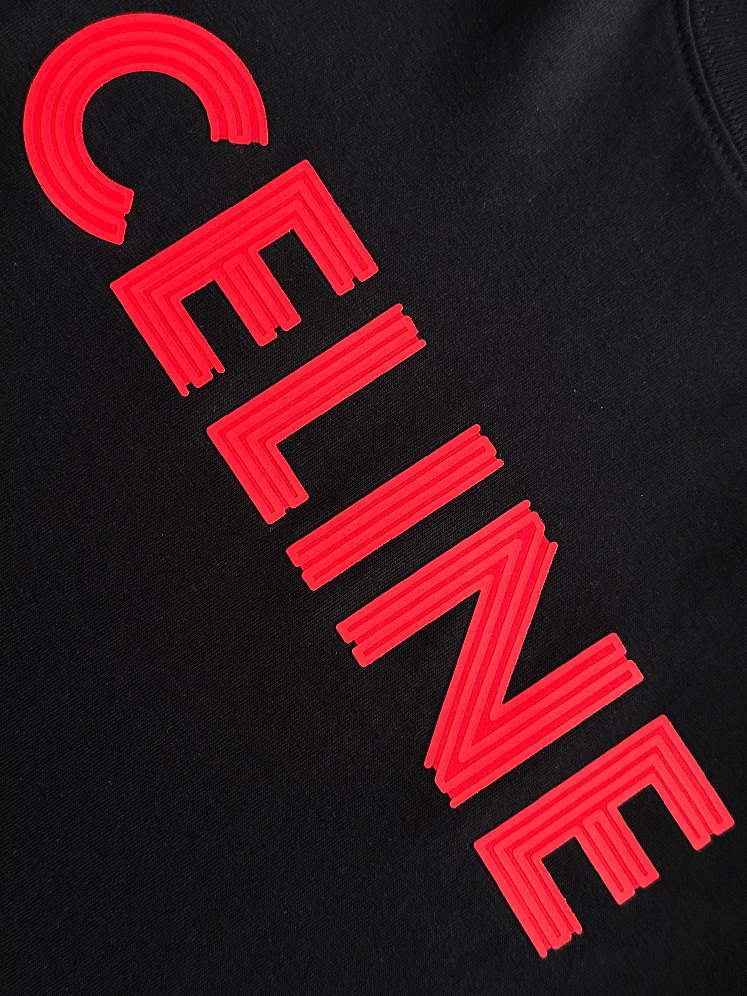  CEL 2025SS春夏最新款圆领时尚短袖T恤，官网同步，专柜纯棉面料！贴肤舒适，耐看又好穿，经典简约