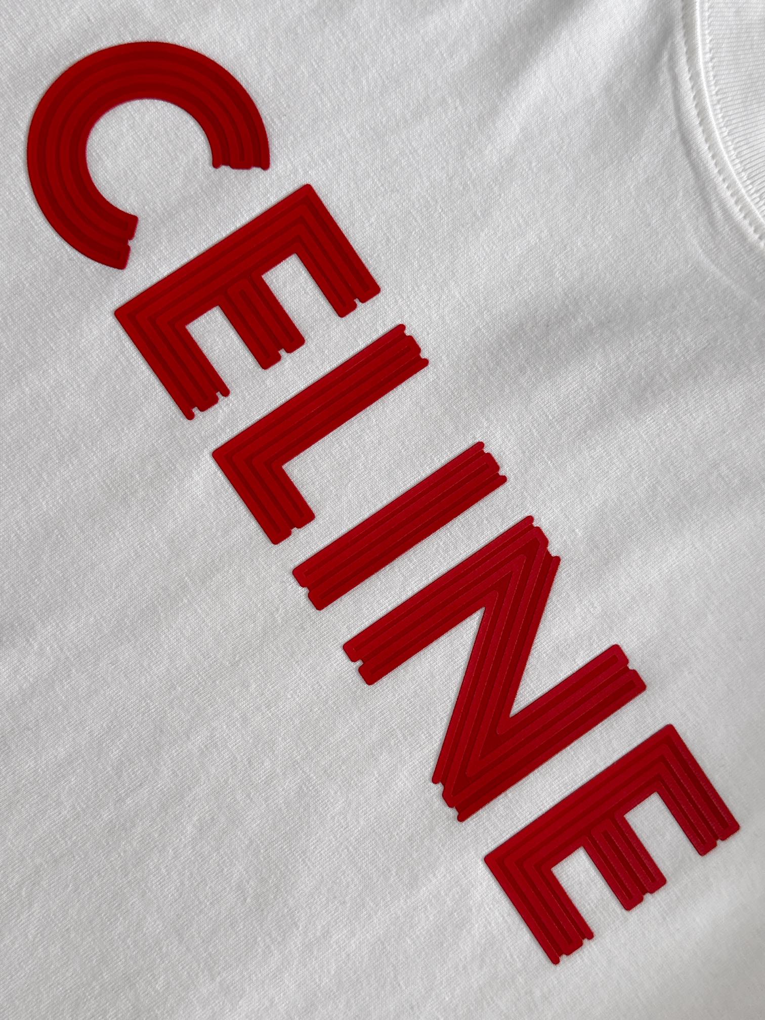  CEL  2025SS春夏最新款圆领时尚短袖T恤，官网同步，专柜纯棉面料！贴肤舒适，耐看又好穿，经典简