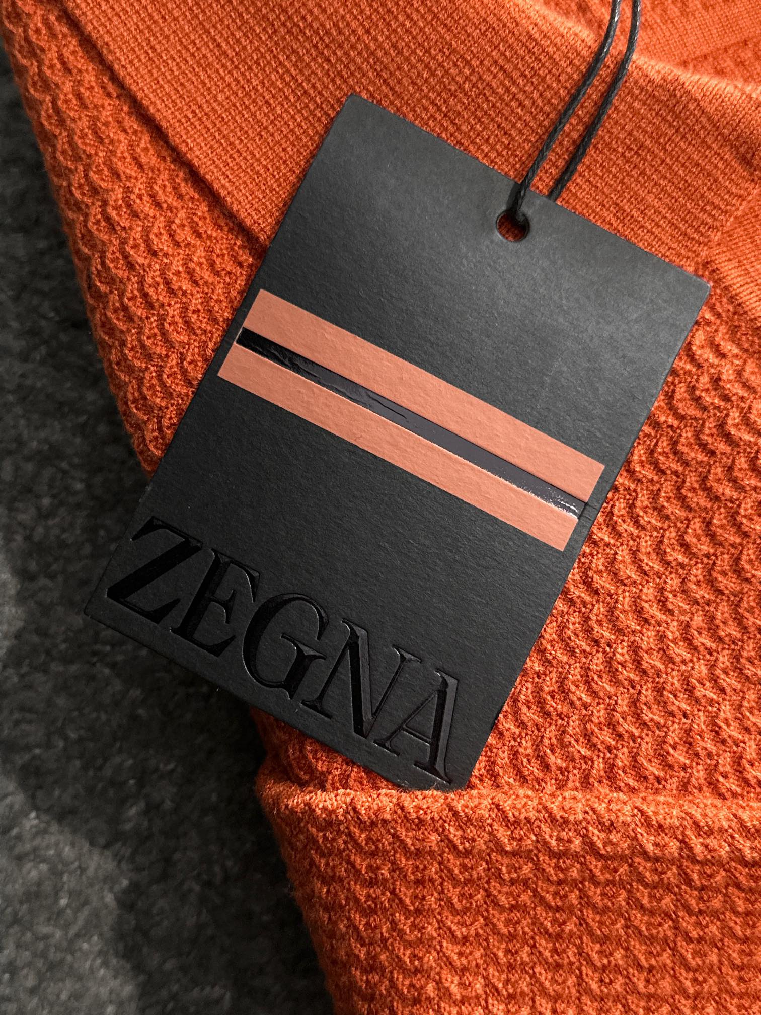 ZG 2026FW秋冬最新三叉绣标男士翻领针织衫毛衣整衣采用菠萝针织法 穿在身上看花纹并不明显近看才能领