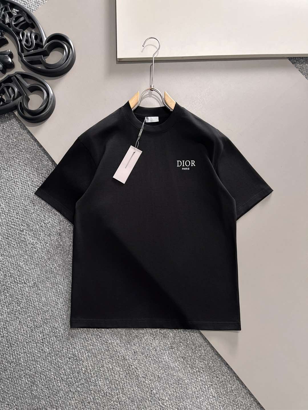 DIOR#迪奥    2025春夏新款首发专柜最新款短袖圆领T恤 高端...