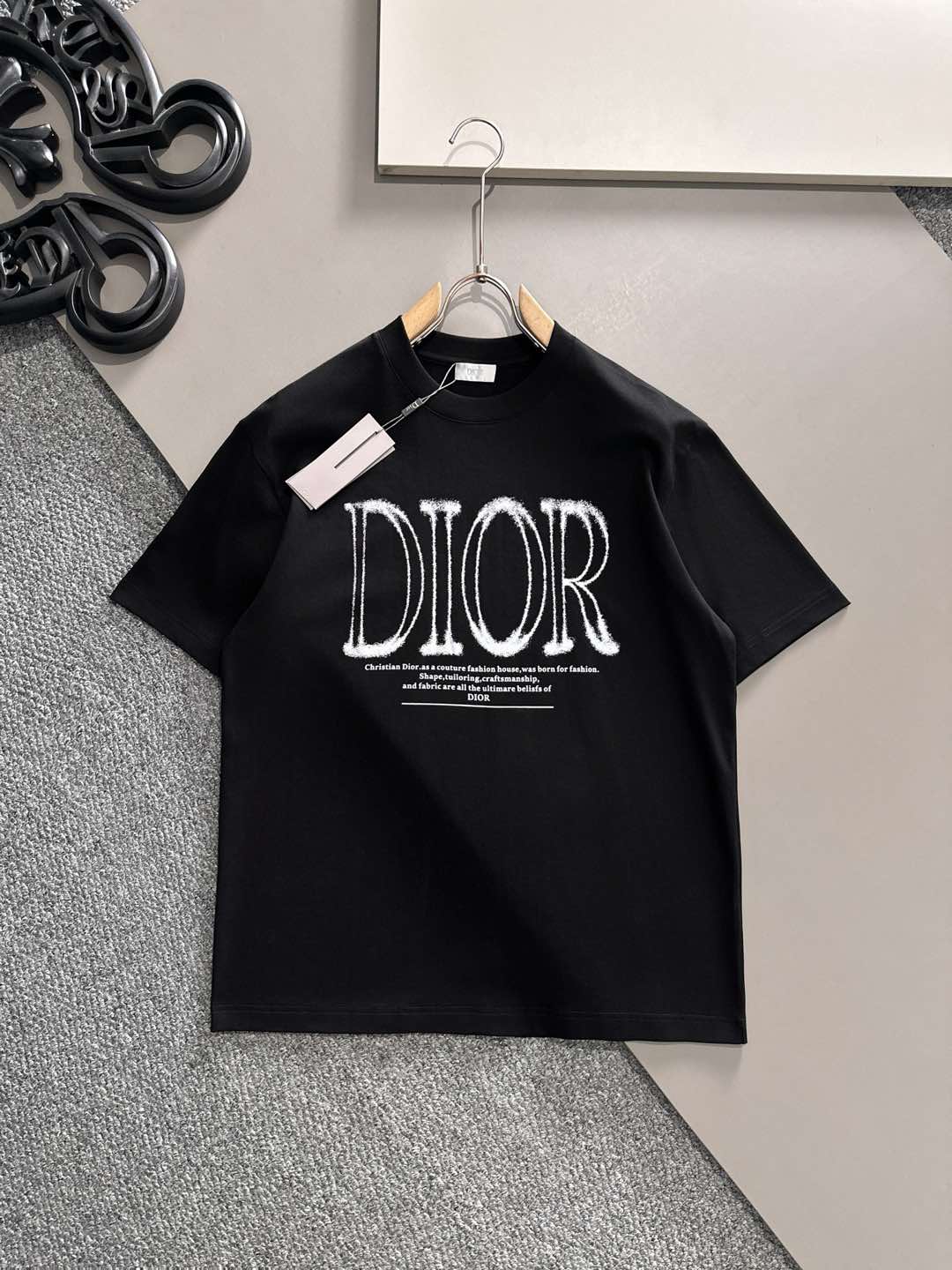 DIOR#迪奥    2025春夏新款首发专柜最新款短袖圆领T恤 高端...