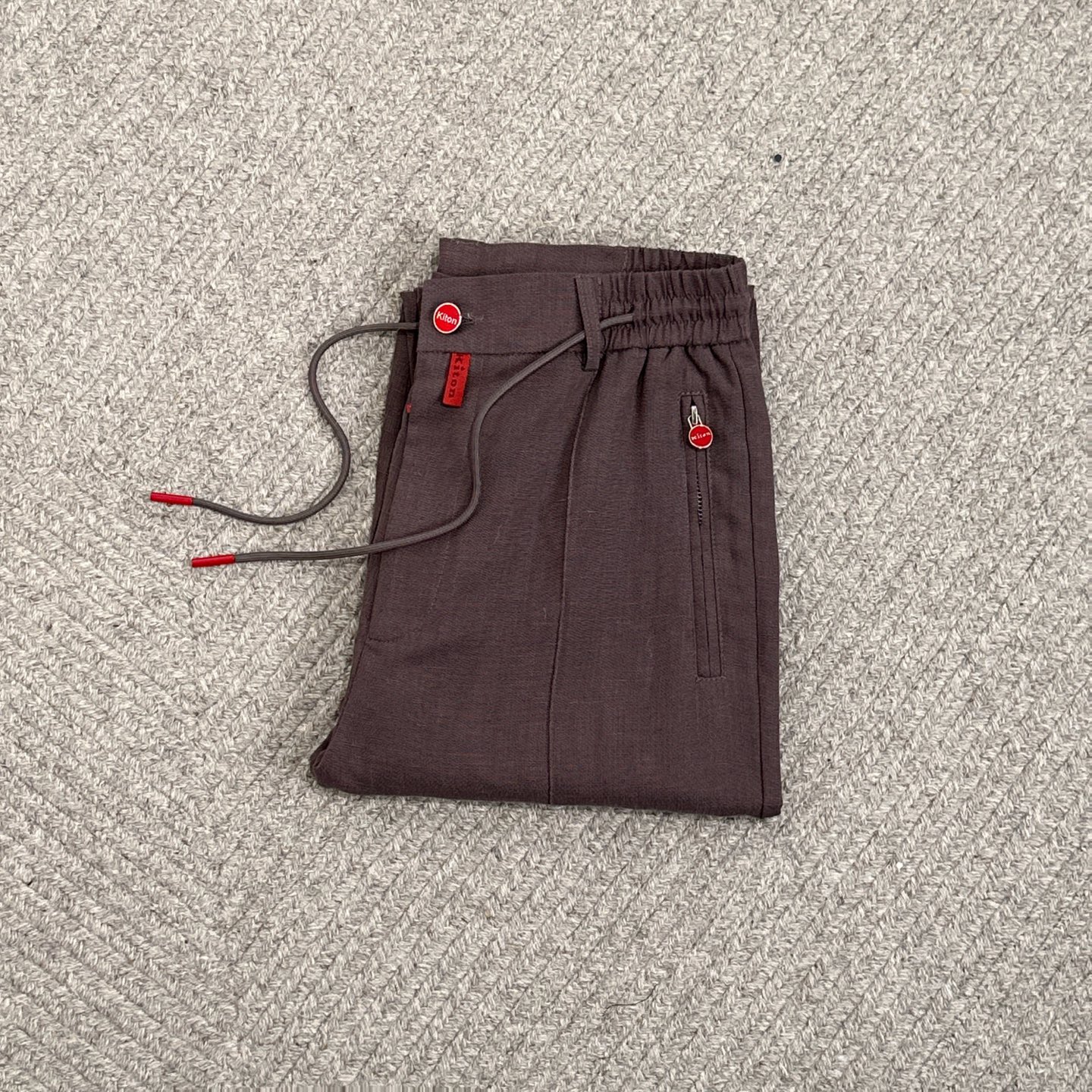 Men's Premium Linen Casual Pants with Red Accents - Comfortable & Stylish 7 i1745050037119 9088 0 1