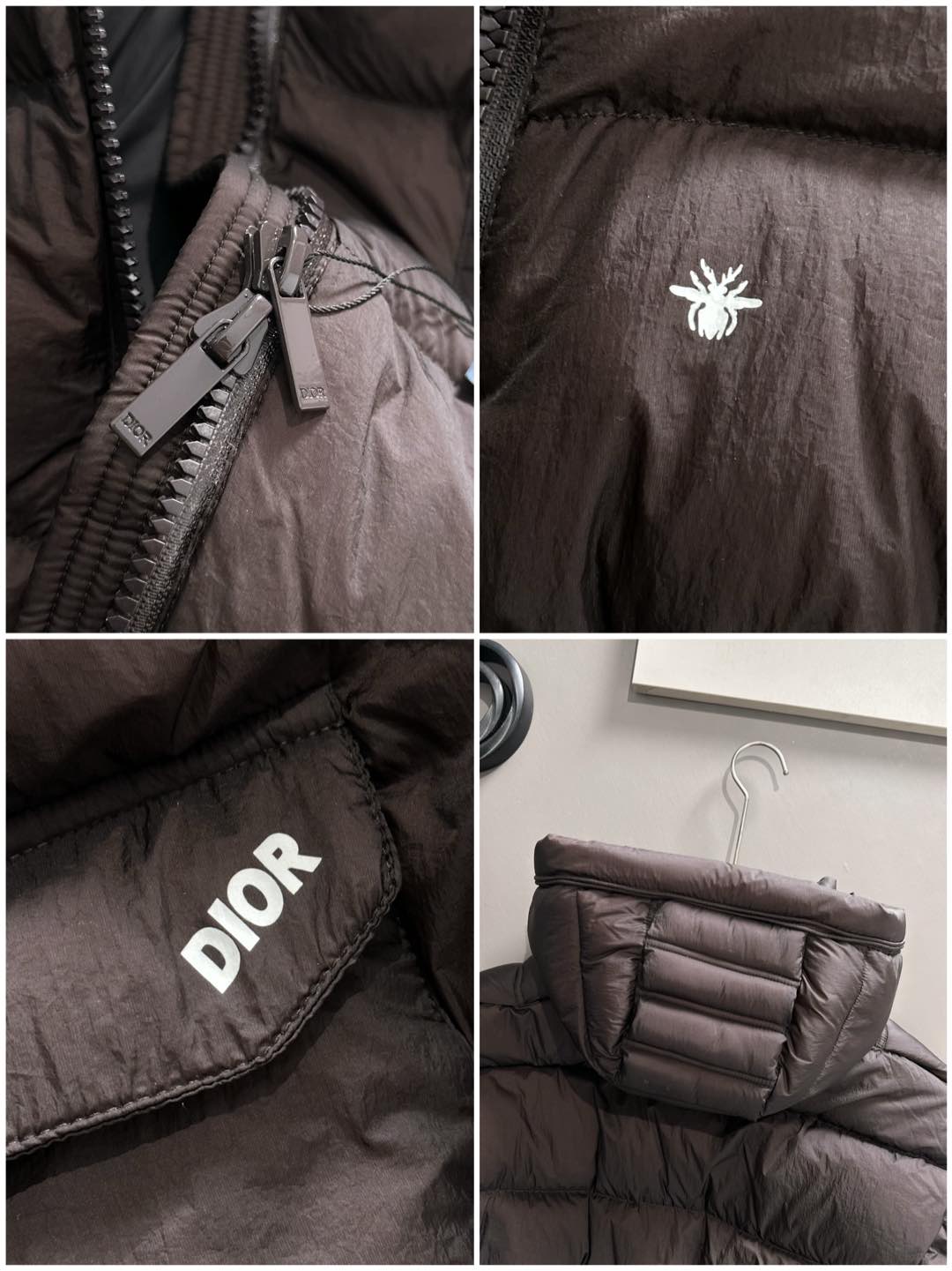 Dior 迪奥 🆕🆕🆕25年冬季最新羽绒服立体剪裁廓形版型上身显瘦帅气！胸前小logo设计、时尚感极强。