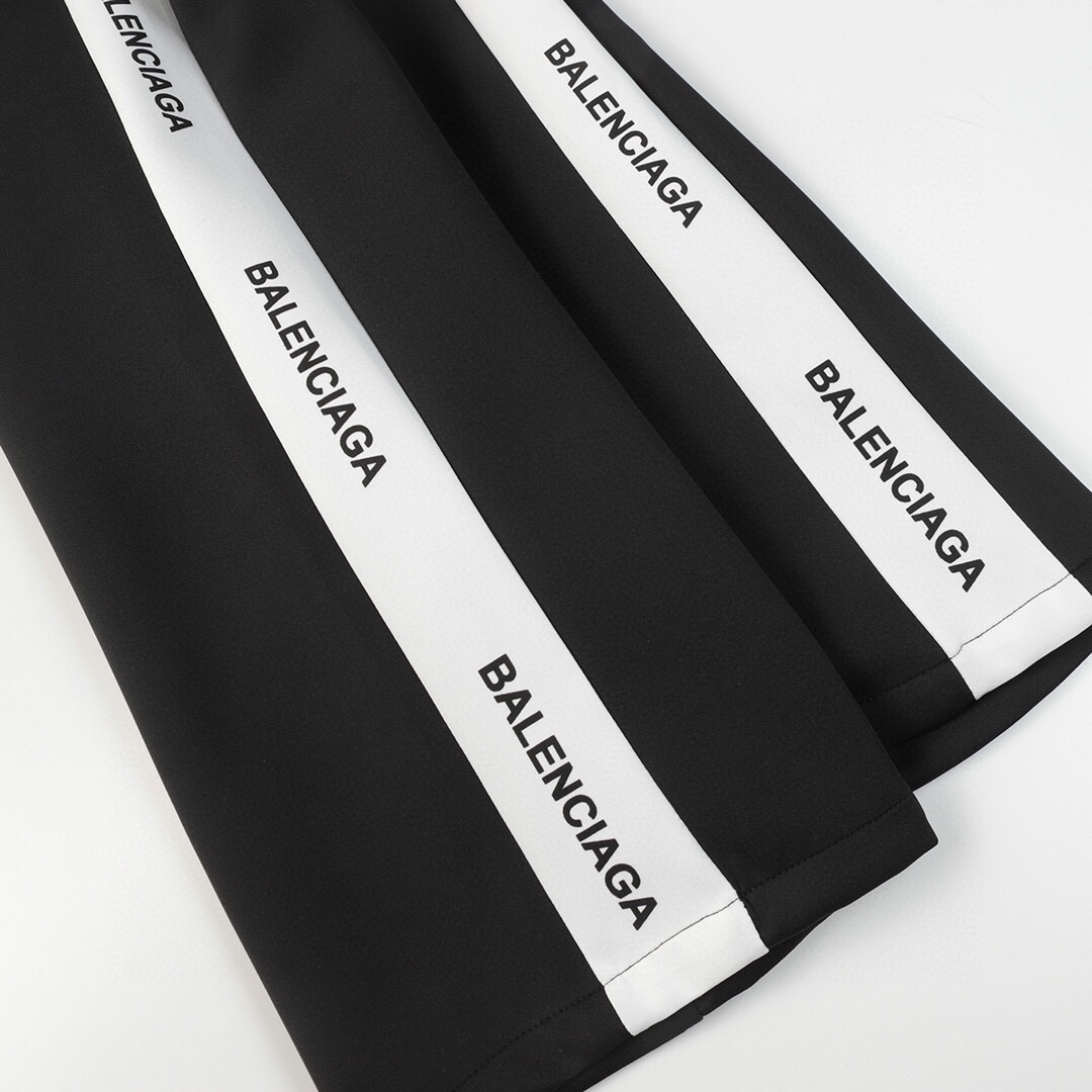 Balenciaga】巴黎世家经典拼色字母休闲运动裤 5