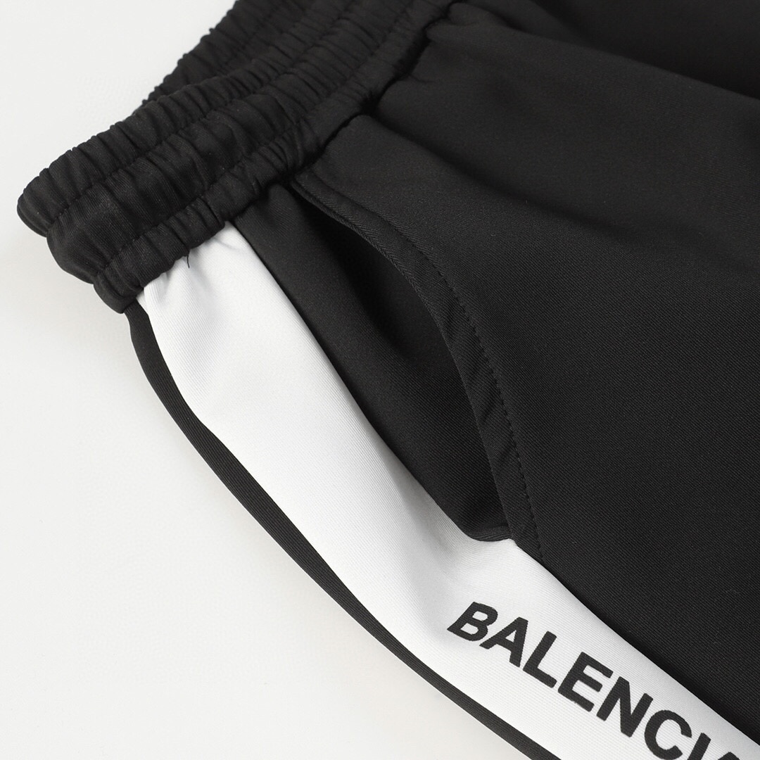Balenciaga】巴黎世家经典拼色字母休闲运动裤 7