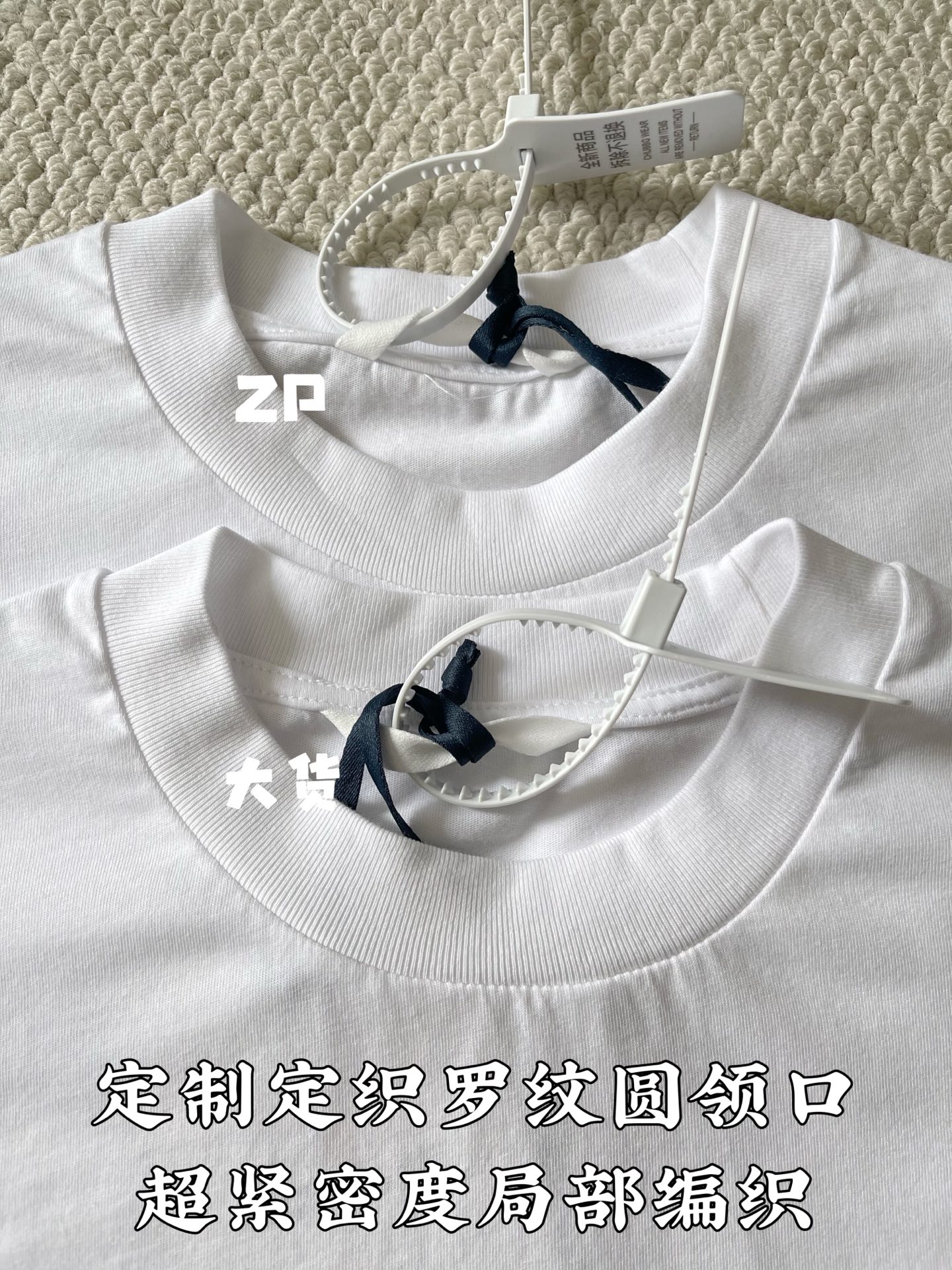 몽클레어 남성 크루넥 로고 반팔 티셔츠 상세 이미지 5