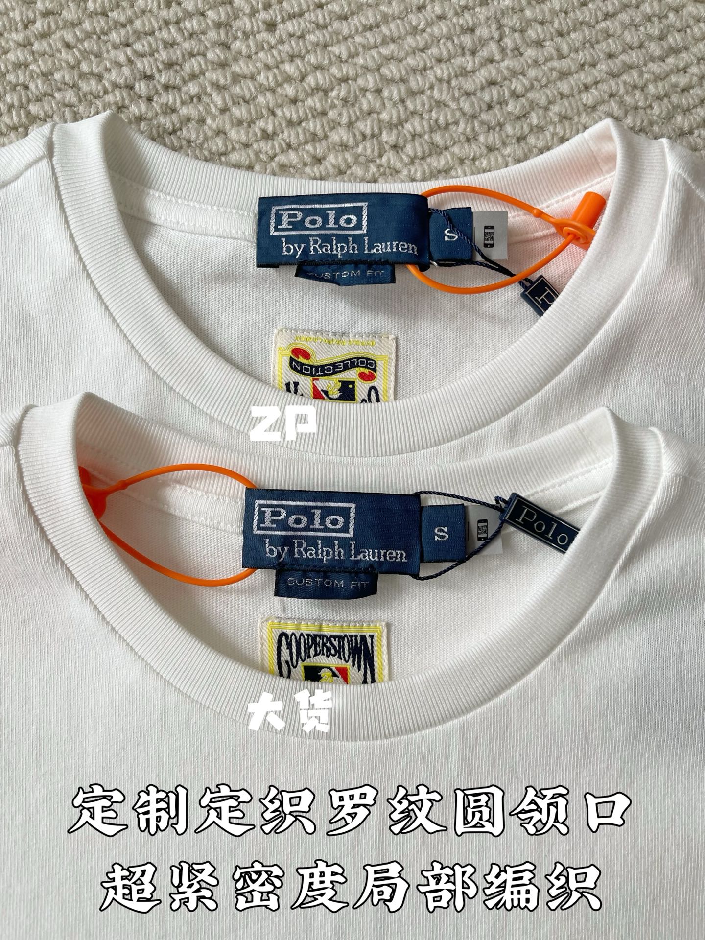 폴로 여성 자수 반팔 티셔츠 113250 이미지 5