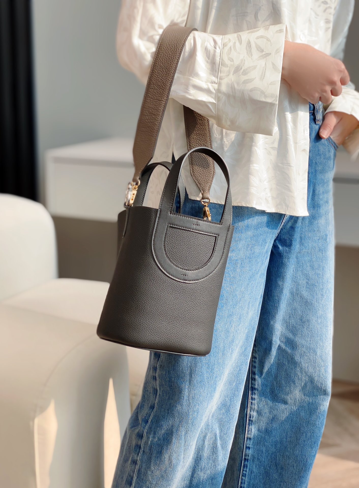 Prada Classic Handcrafted Luxury Leather Shoulder Bag Ref.785EC3AD 8