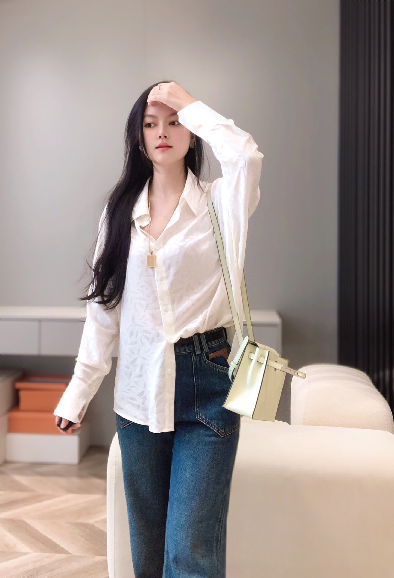 路易威登 Louis Vuitton 高定典藏名品高定成衣时装外套连衣裙衬衫T恤 #C5C00254 3